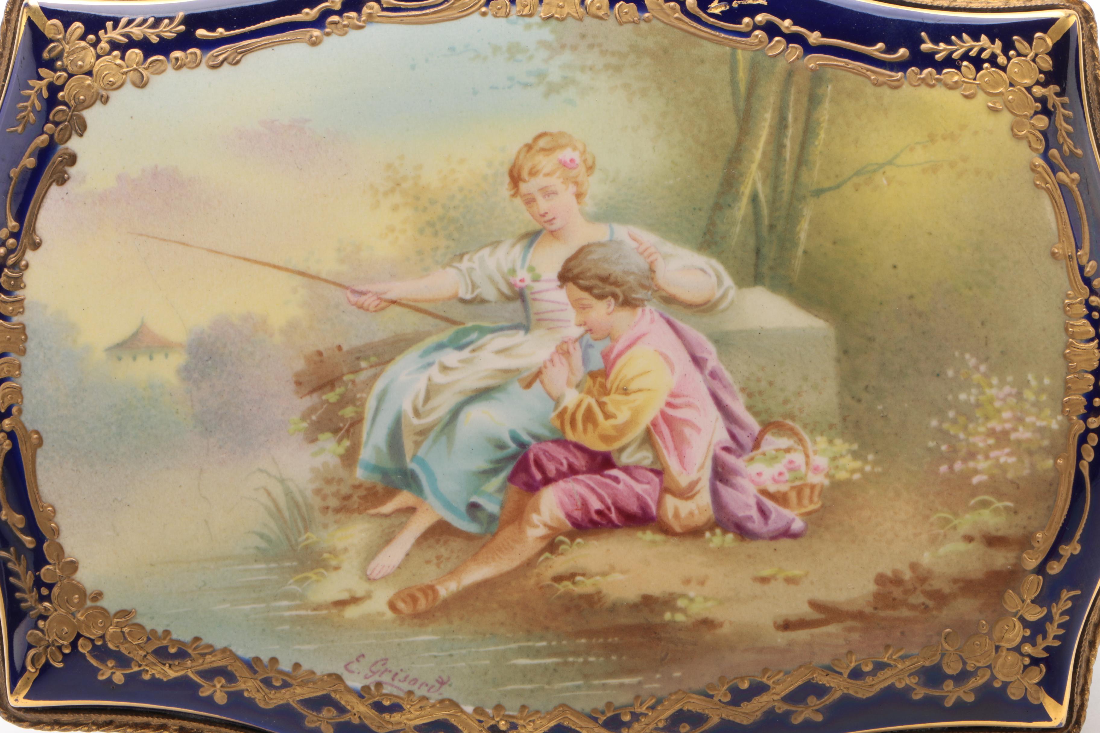 Sèvres Style Chateau des Tuileries Dresser Box