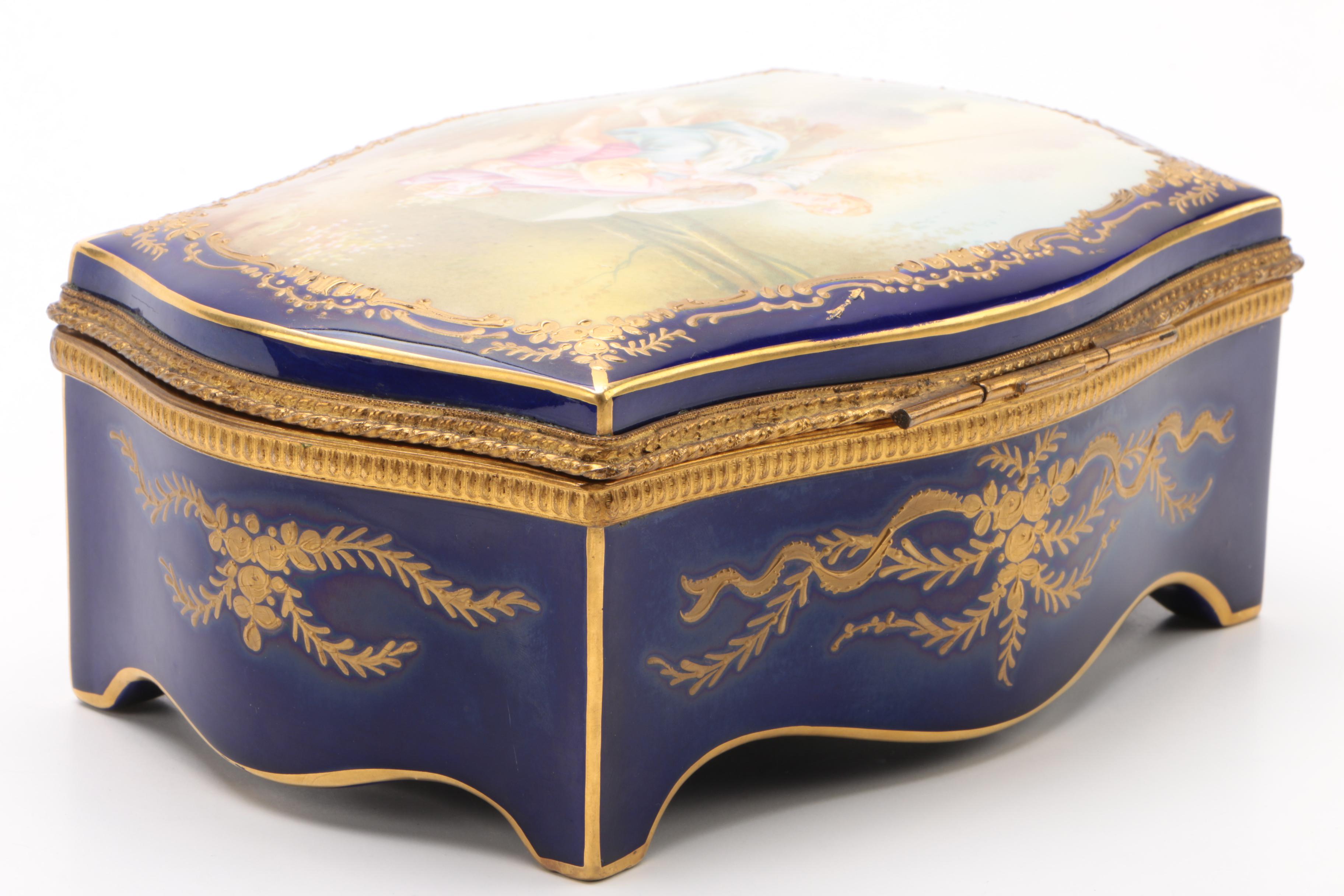 Sèvres Style Chateau des Tuileries Dresser Box
