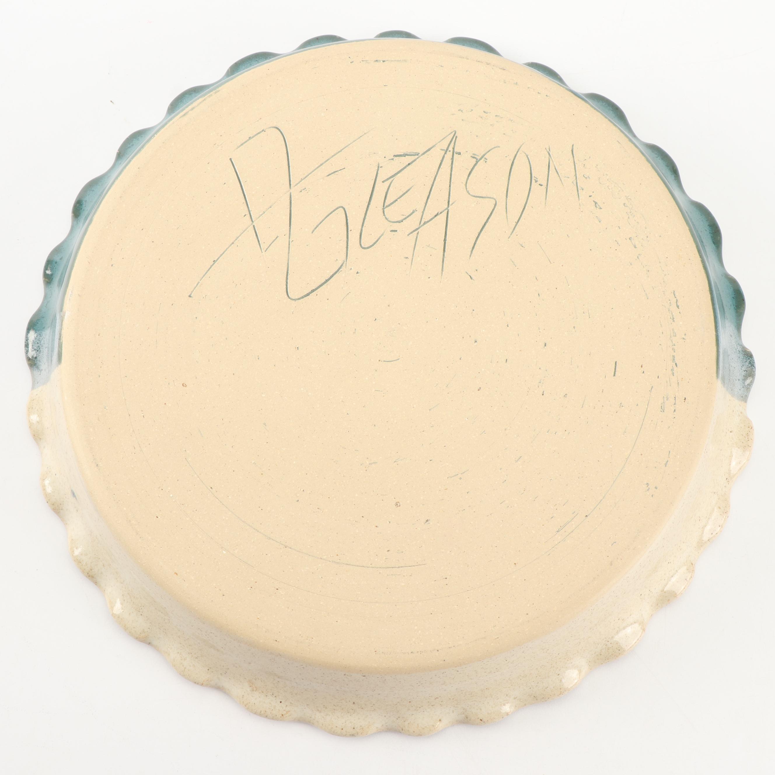 Ann Gleason Wheel Thrown Stoneware Serveware