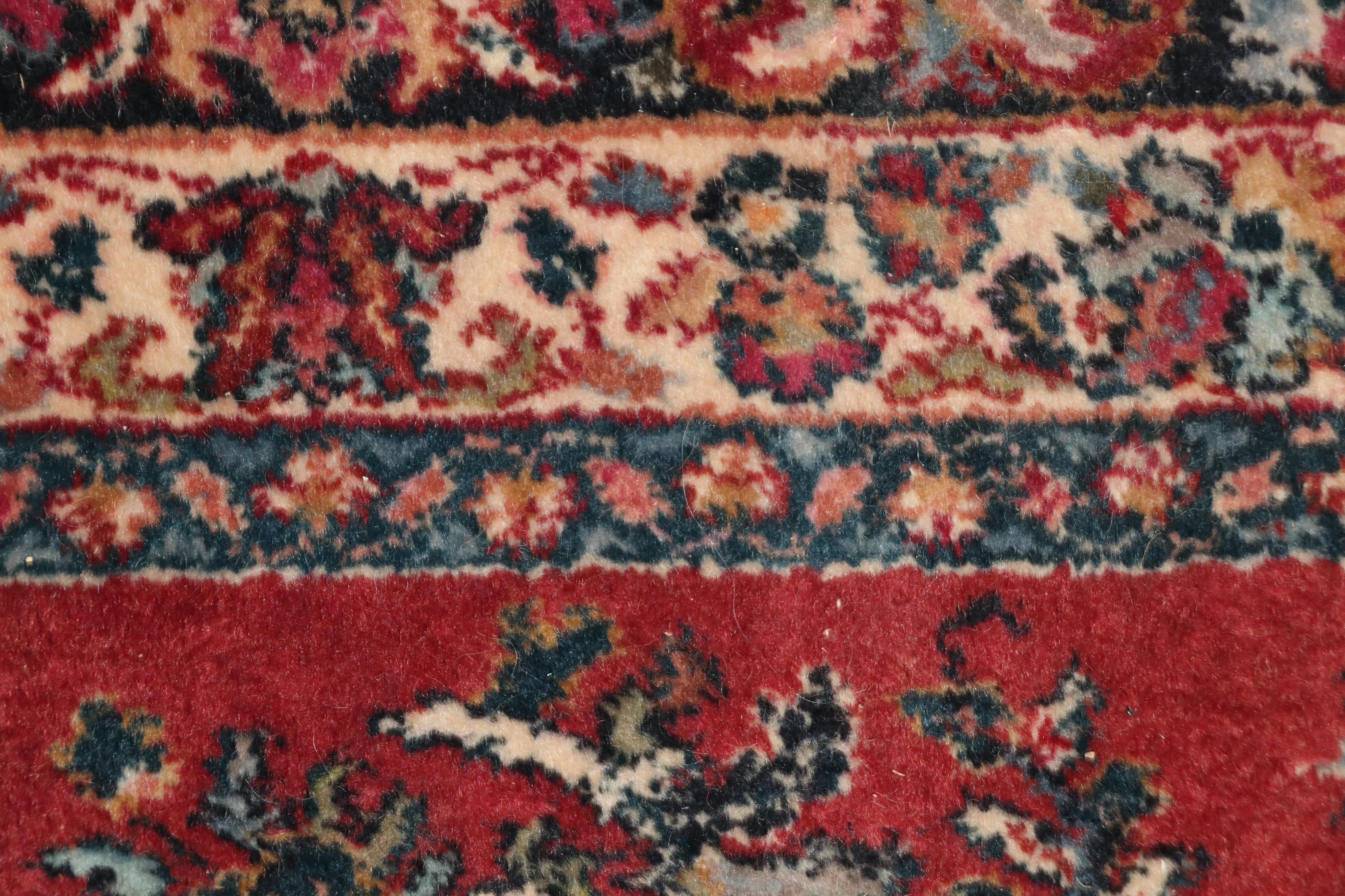 Power-Loomed Karastan "Sarouk" Wool Room Sized Rug