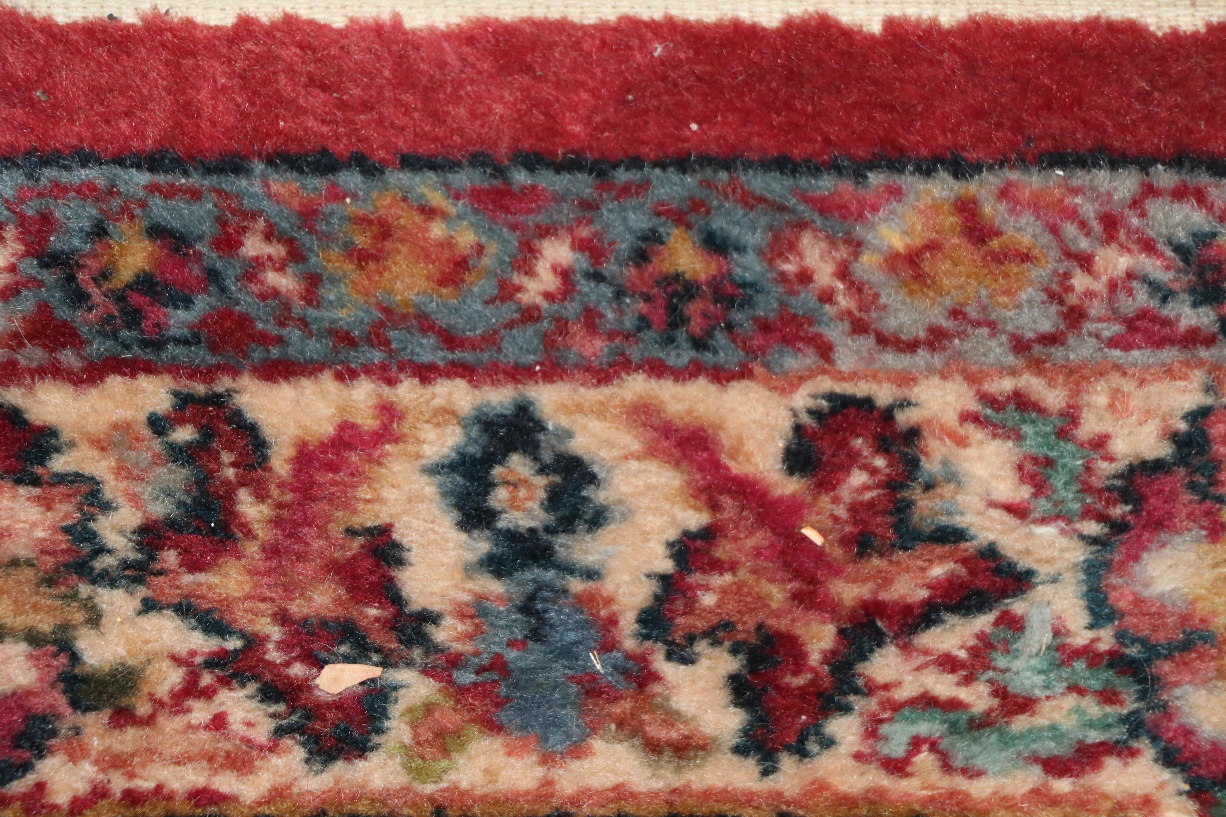 Power-Loomed Karastan "Sarouk" Wool Room Sized Rug