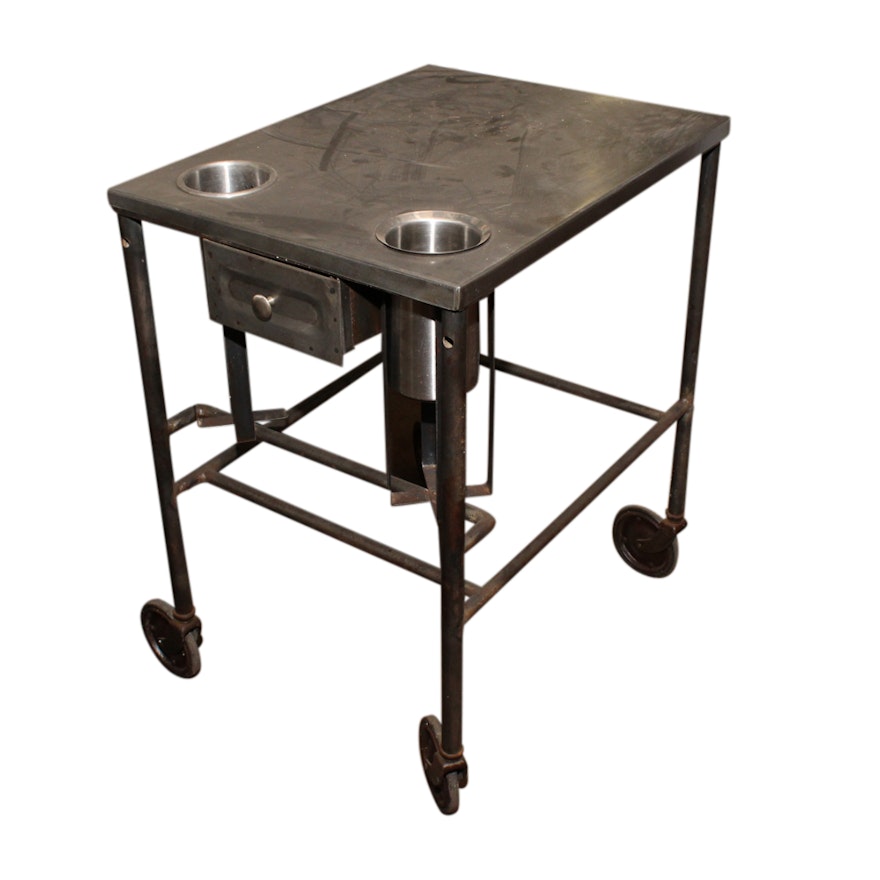 Metal Utility Cart, Mid/Early 20th Century