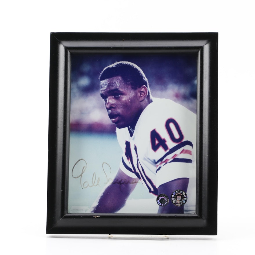 Gale Sayers (HOF) Autographed Photograph COA