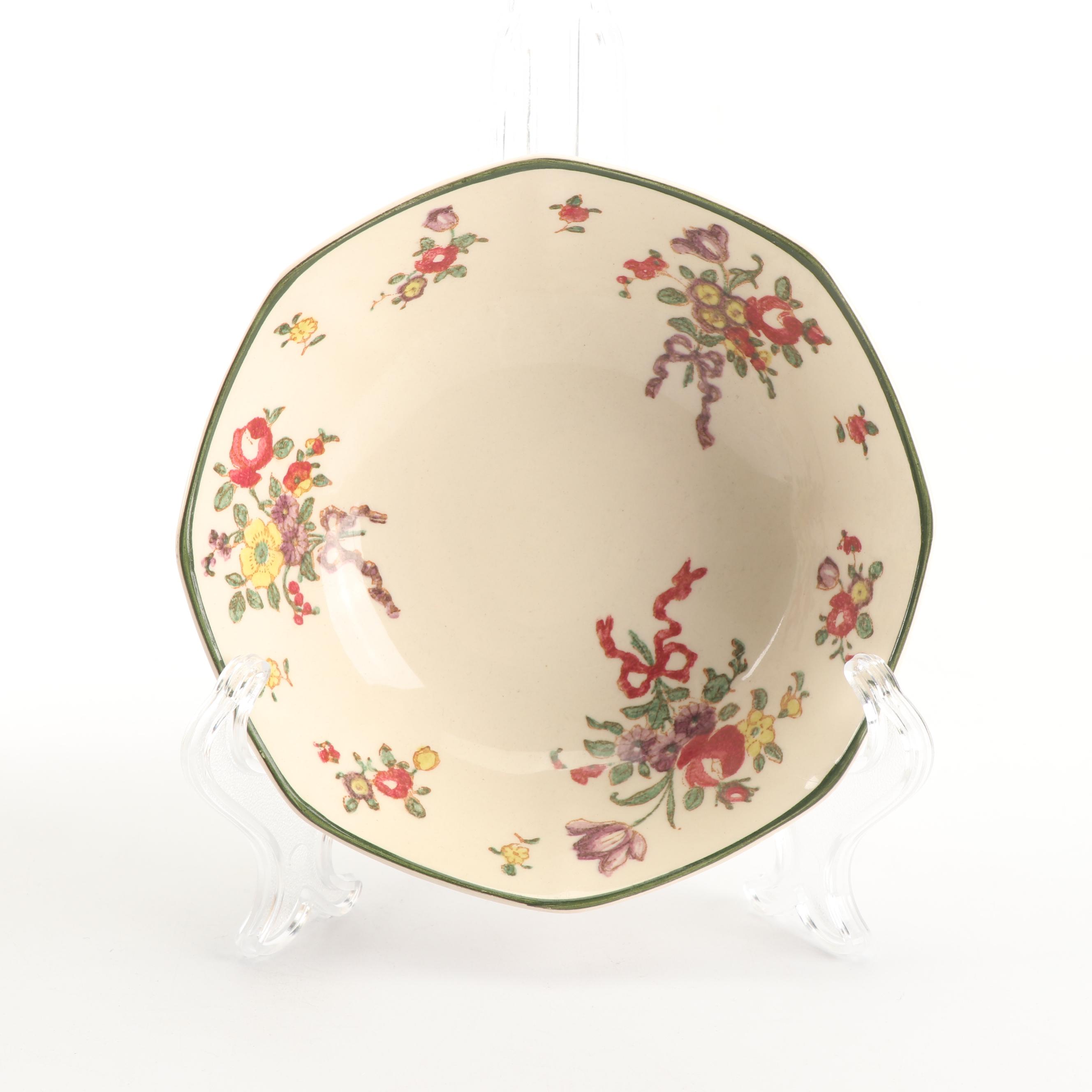 Royal Doulton "Old Leeds Sprays" Earthenware Tableware, Circa 1912