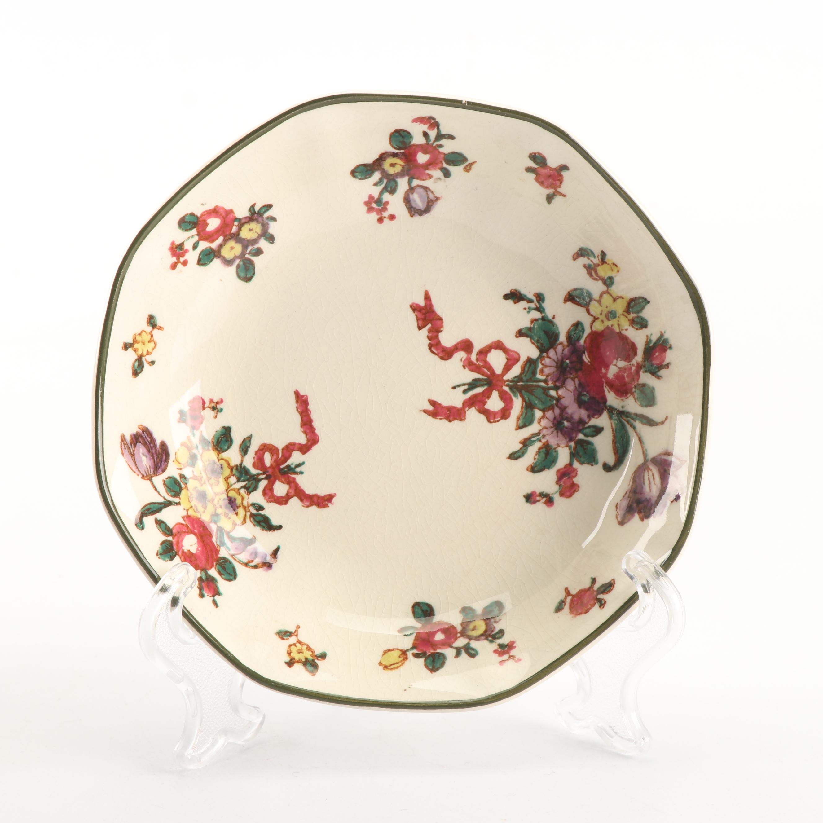 Royal Doulton "Old Leeds Sprays" Earthenware Tableware, Circa 1912