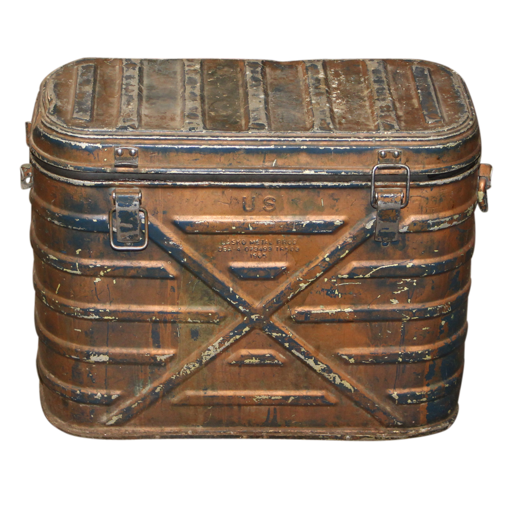 1965 U.S. Military Metal Hot/Cold Food Container