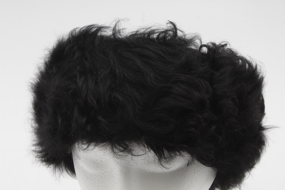 UGG Australia Black Shearling Wide Head Band