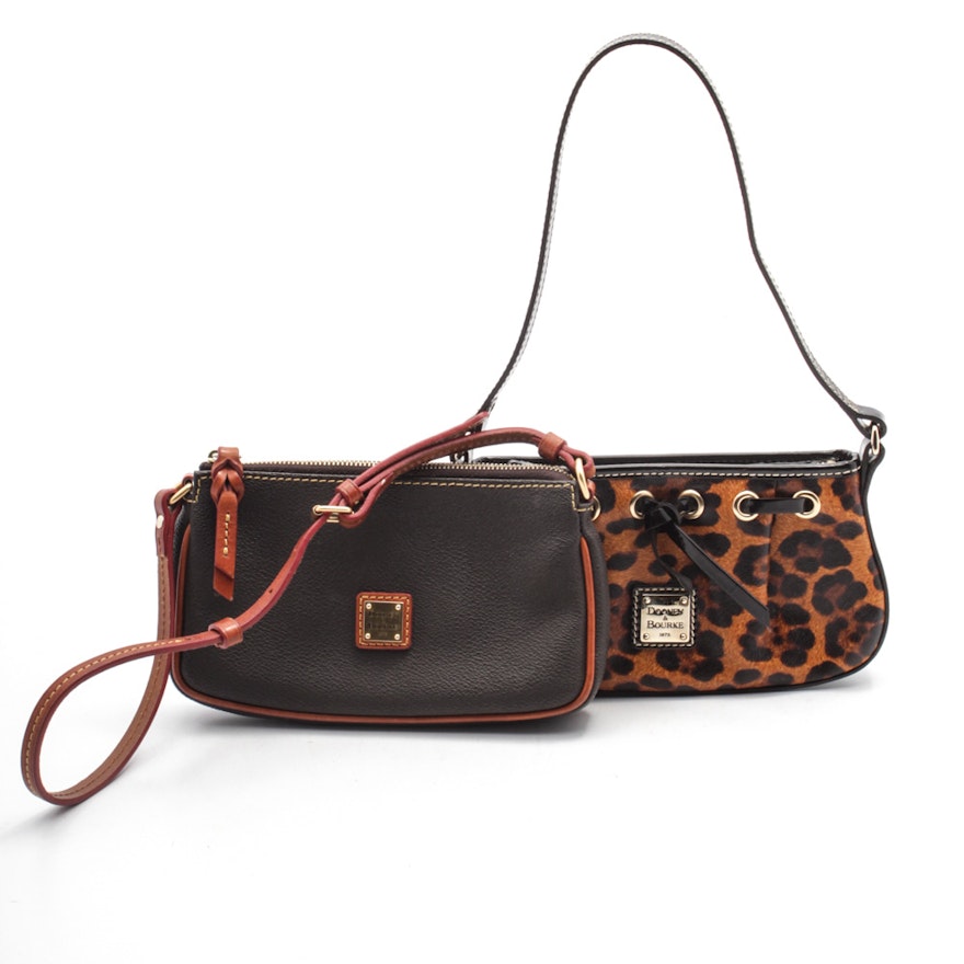 Dooney & Bourke Mini Baguette and Faux Animal Print Baguette