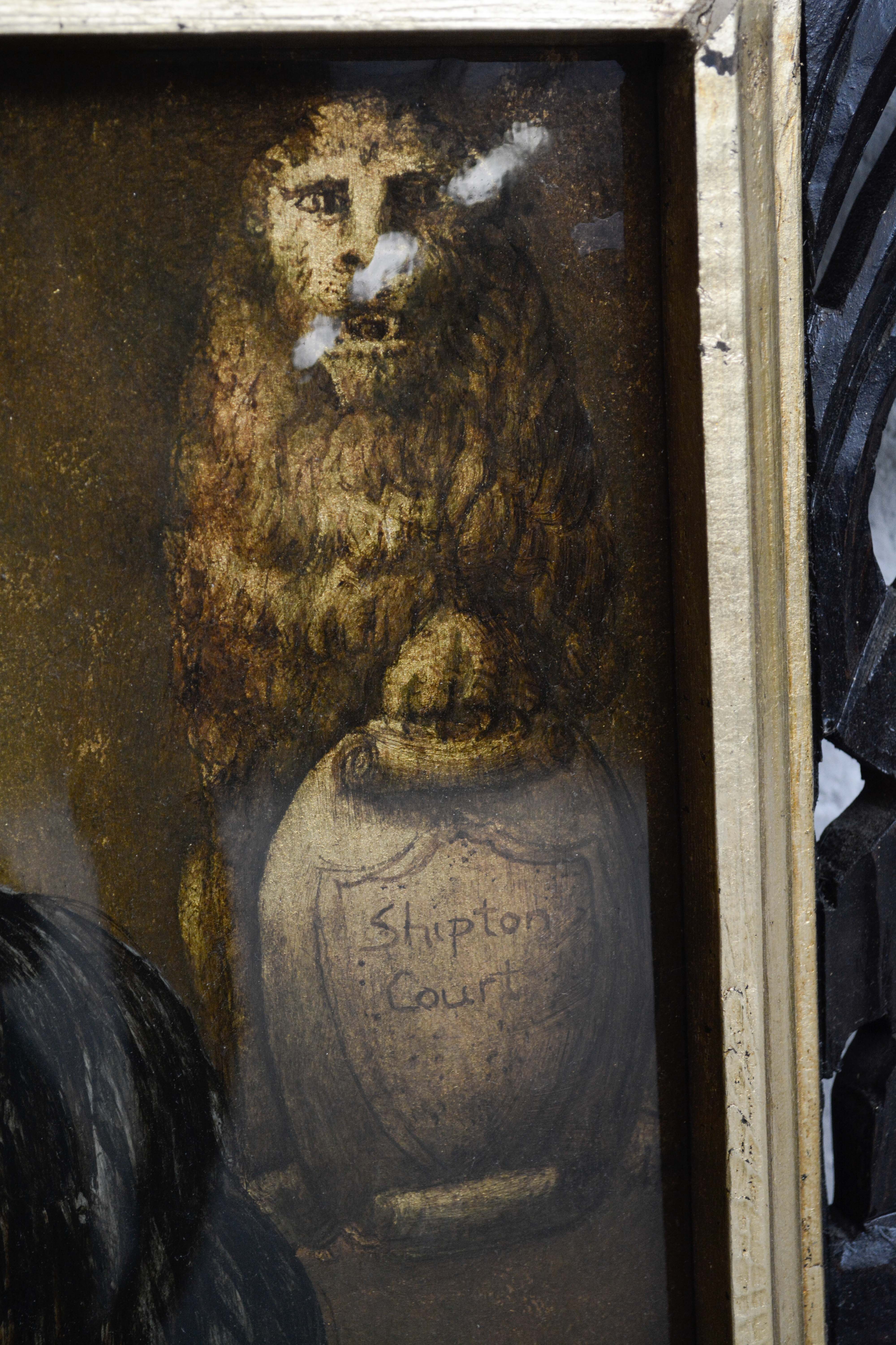 Anthropomorphic Horse Portrait Oil Painting