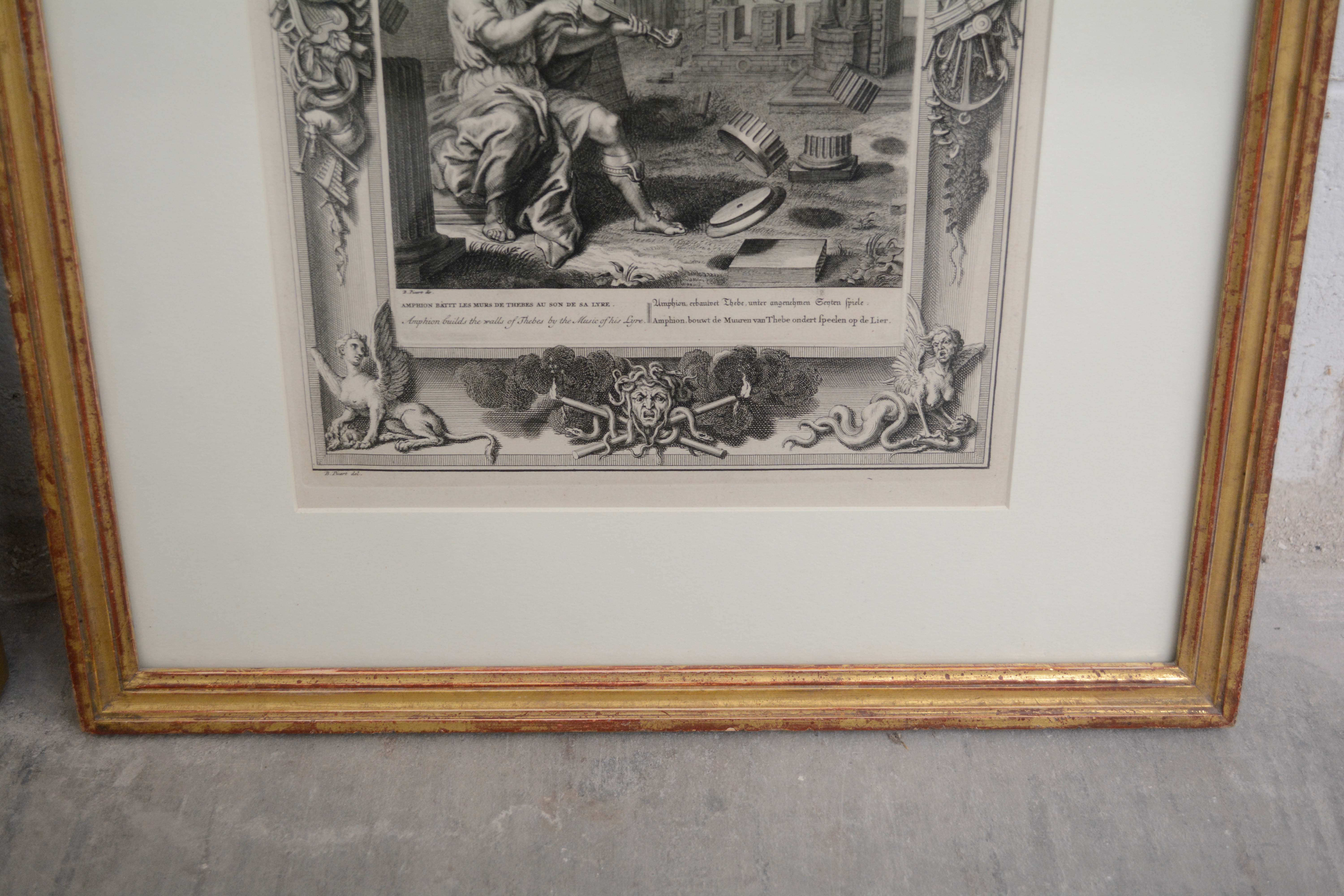 Bernard Picart Engravings from "Neueröffneter Musen-Tempel"