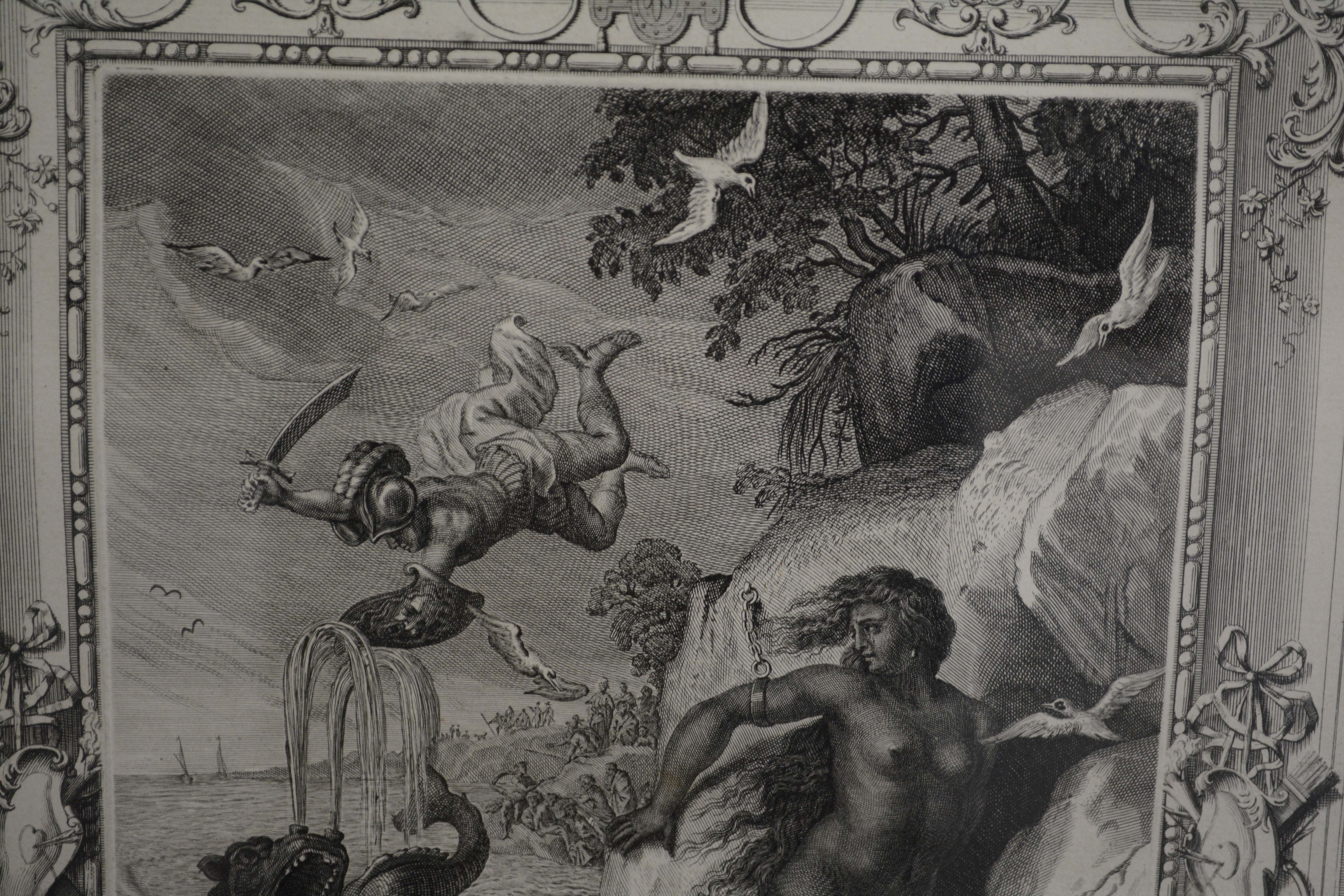 Bernard Picart Engravings from "Neueröffneter Musen-Tempel"