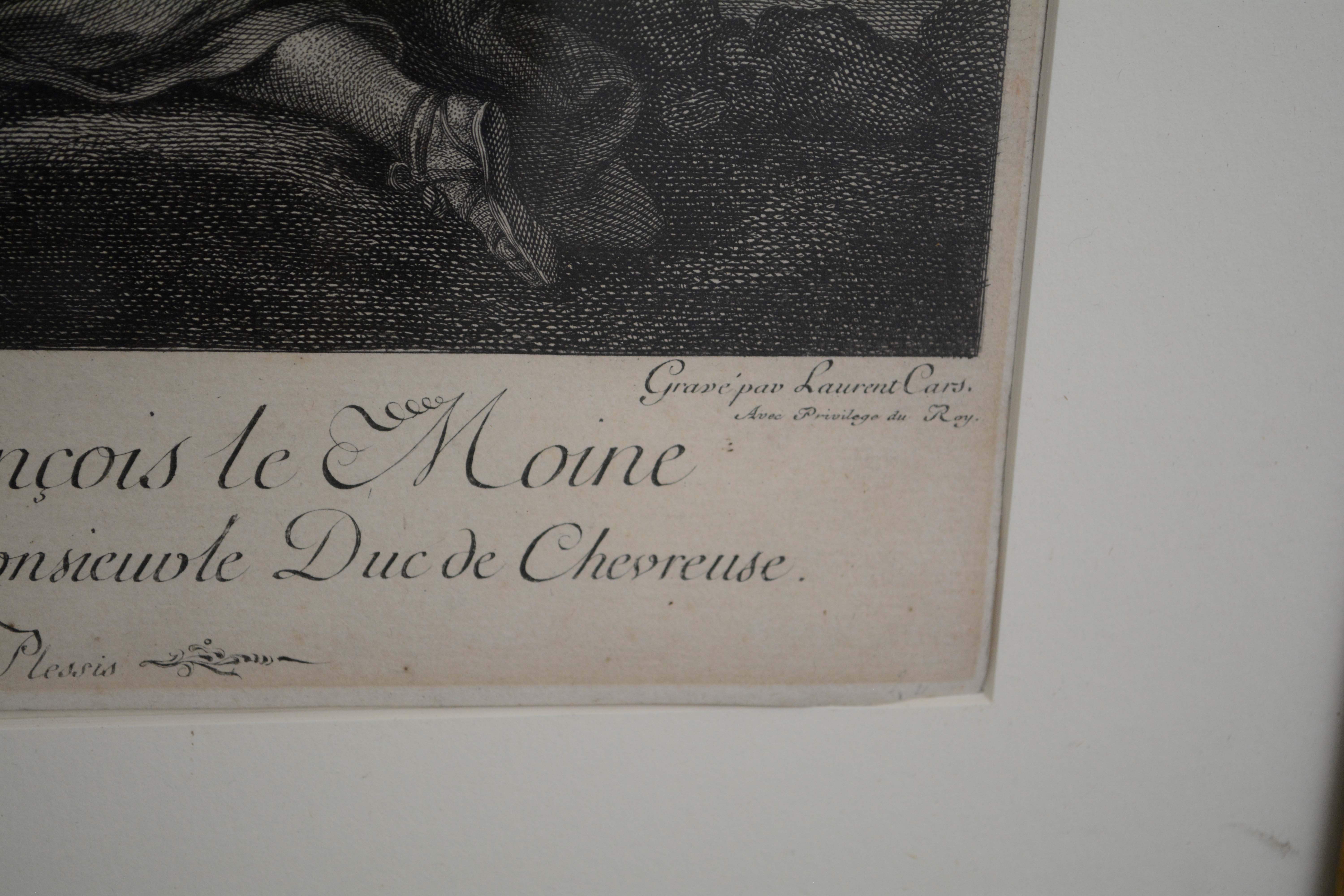 Engravings After Laurent Cars Featuring "Céphale enlevé par L'Aurore"