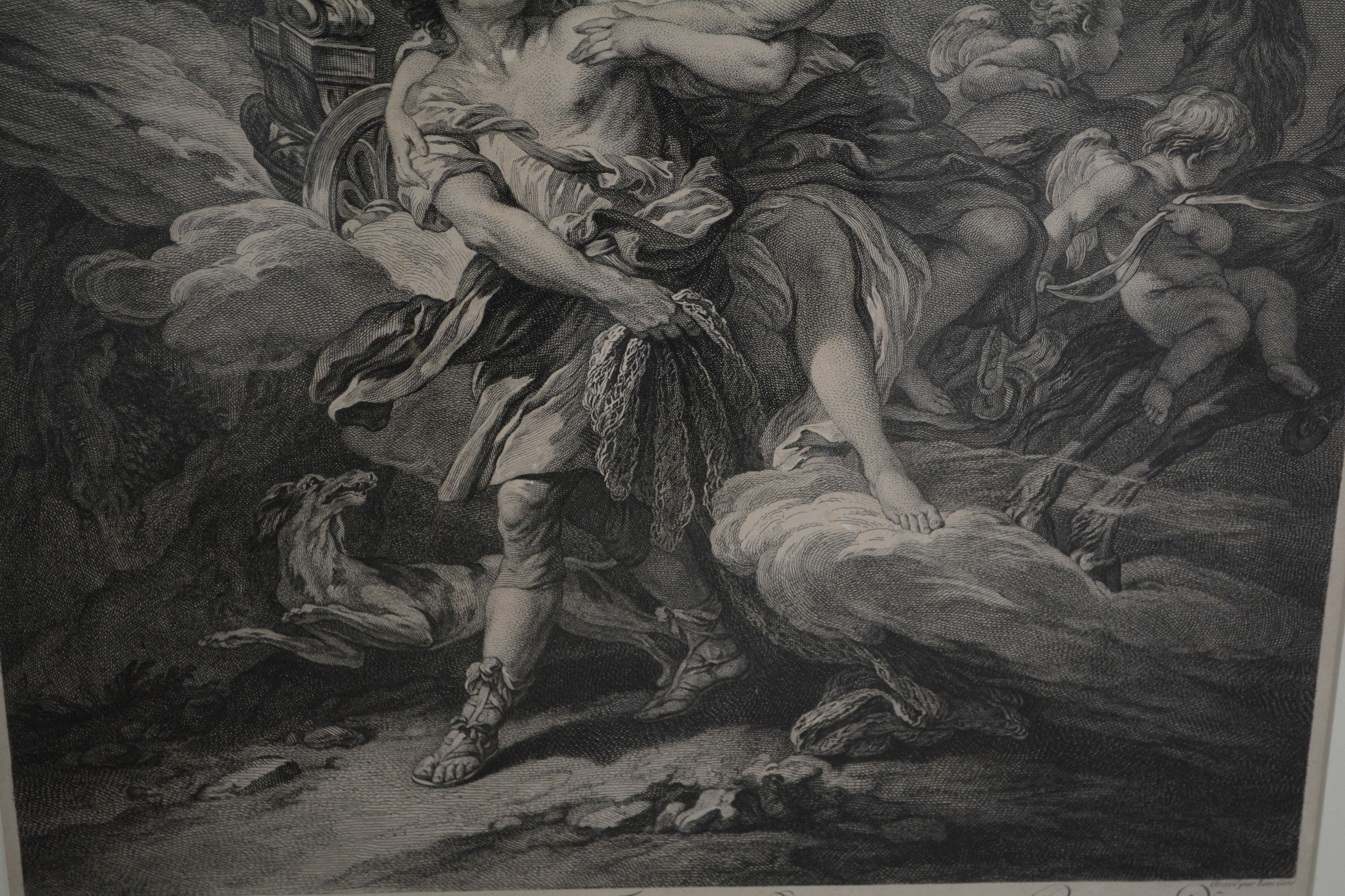 Engravings After Laurent Cars Featuring "Céphale enlevé par L'Aurore"