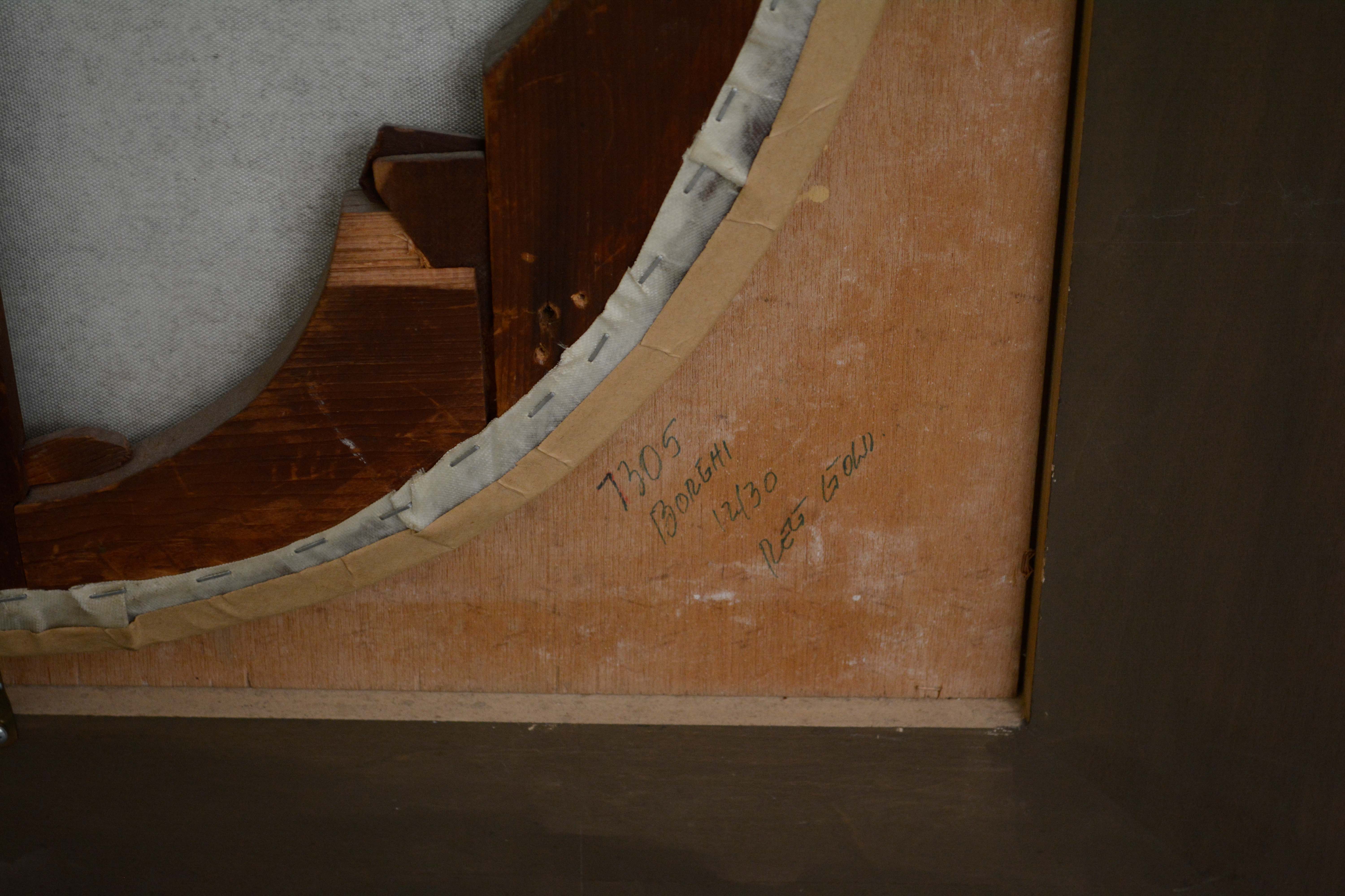 Oil Painting of Woman in a Garden