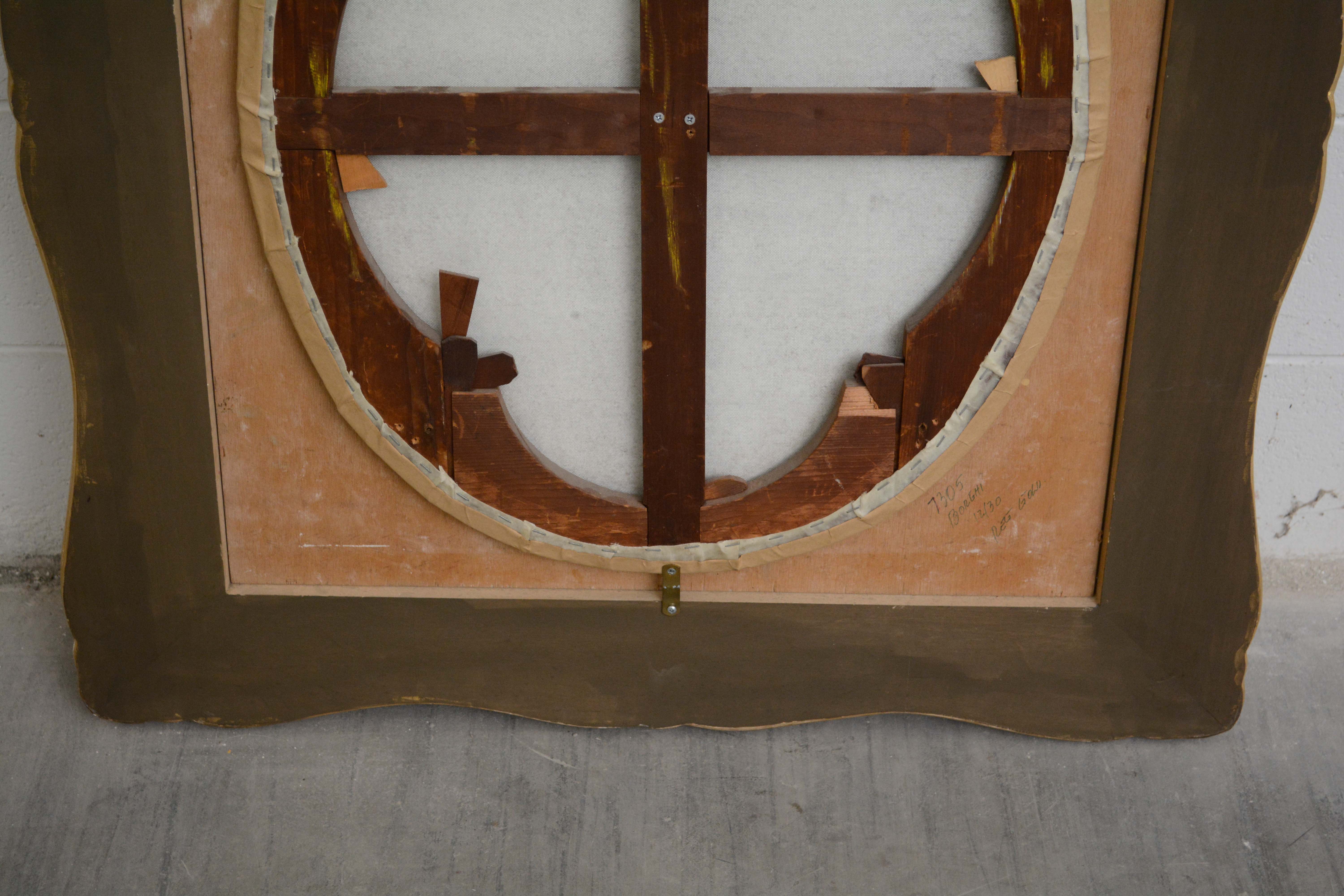 Oil Painting of Woman in a Garden