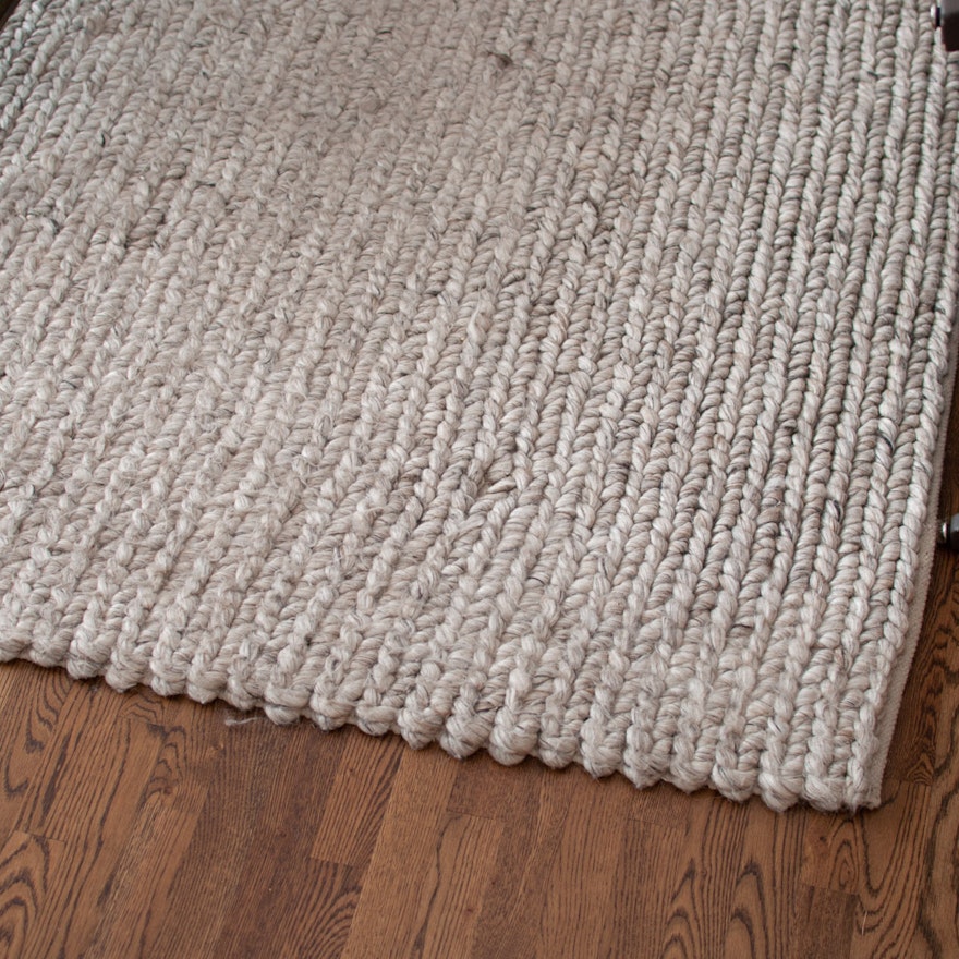 "Chunky Braided" Area Rug by B. Solemani for Restoration Hardware