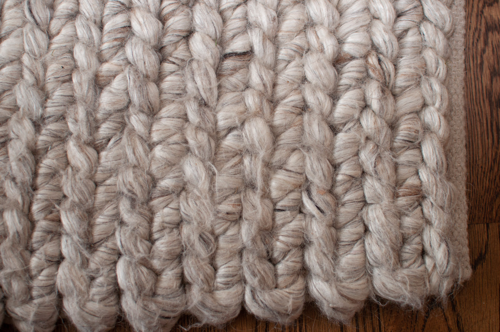 "Chunky Braided" Area Rug by B. Solemani for Restoration Hardware