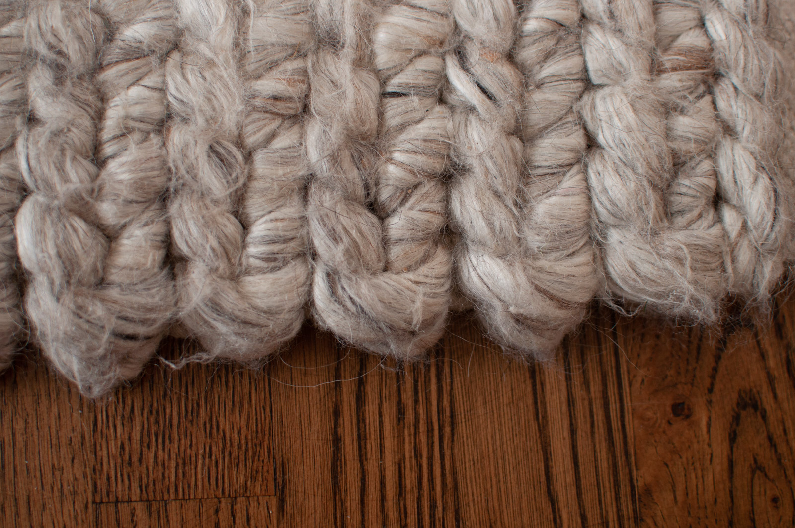"Chunky Braided" Area Rug by B. Solemani for Restoration Hardware