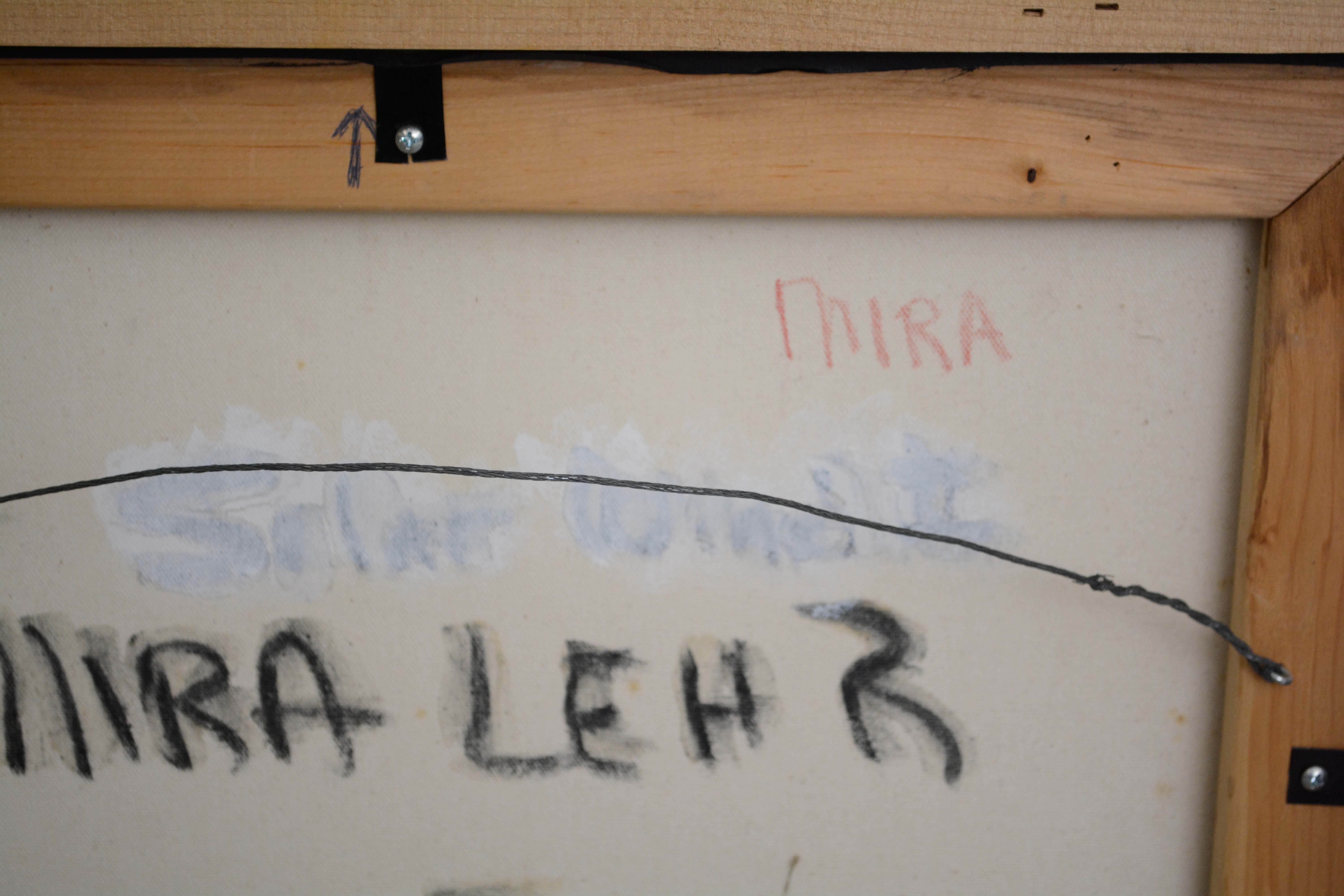 Mira Lehr Acrylic Painting "Blue Moon 2"