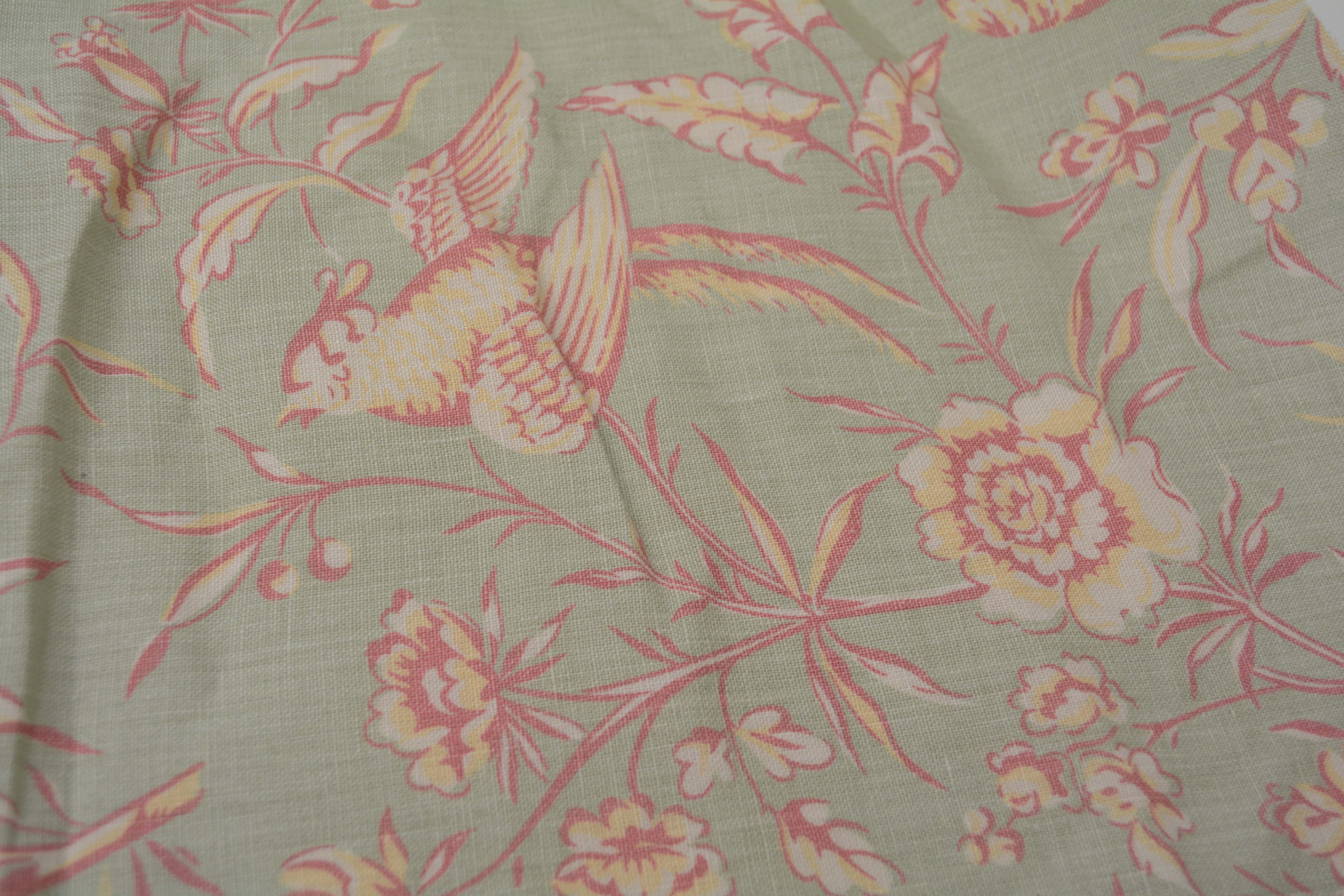 Scalamandre "Aviary" Upholstery Fabric Bolt