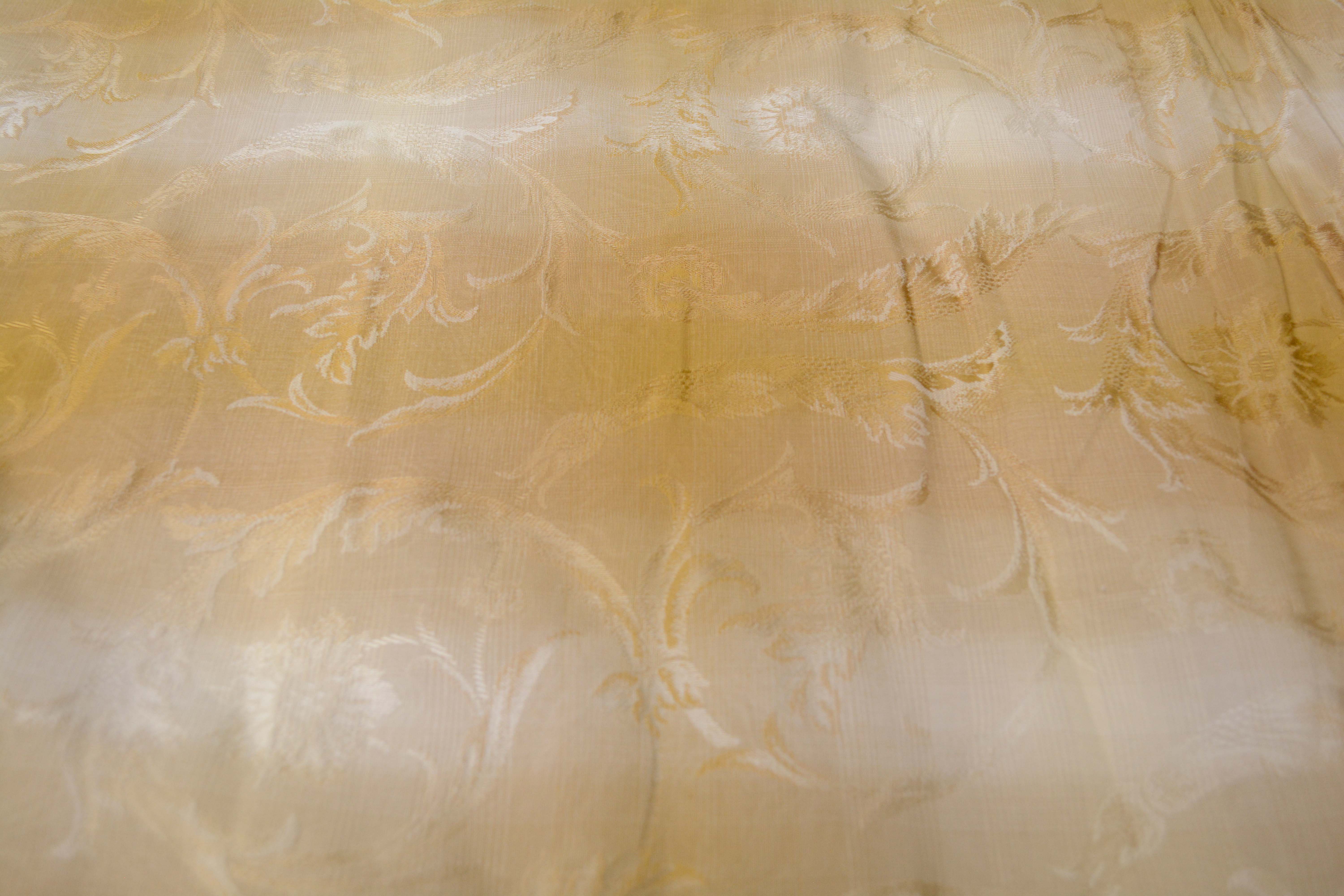 Tan and Brown Upholstery Fabric Bolts