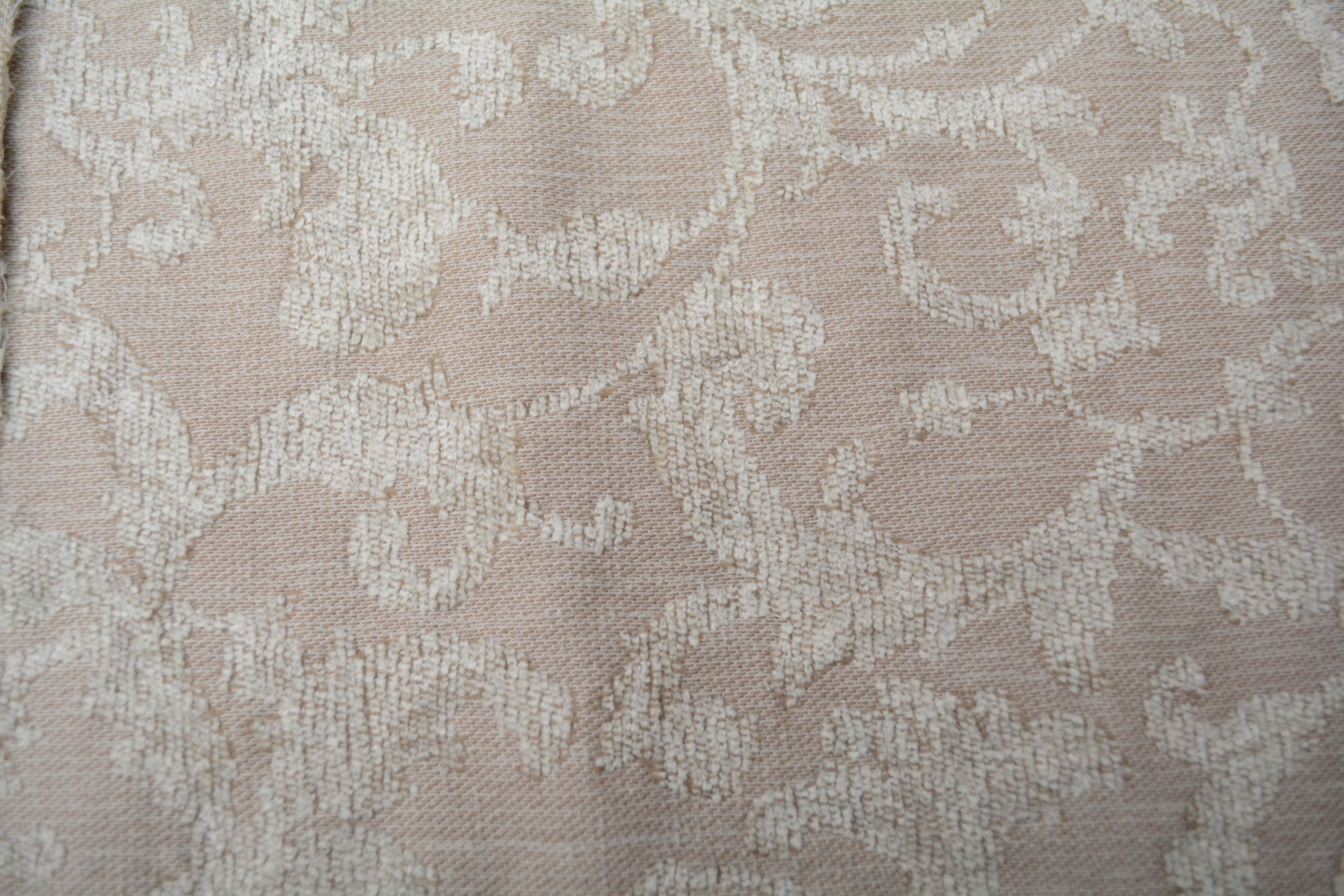 Pink and Grey Upholstery Fabric Bolts