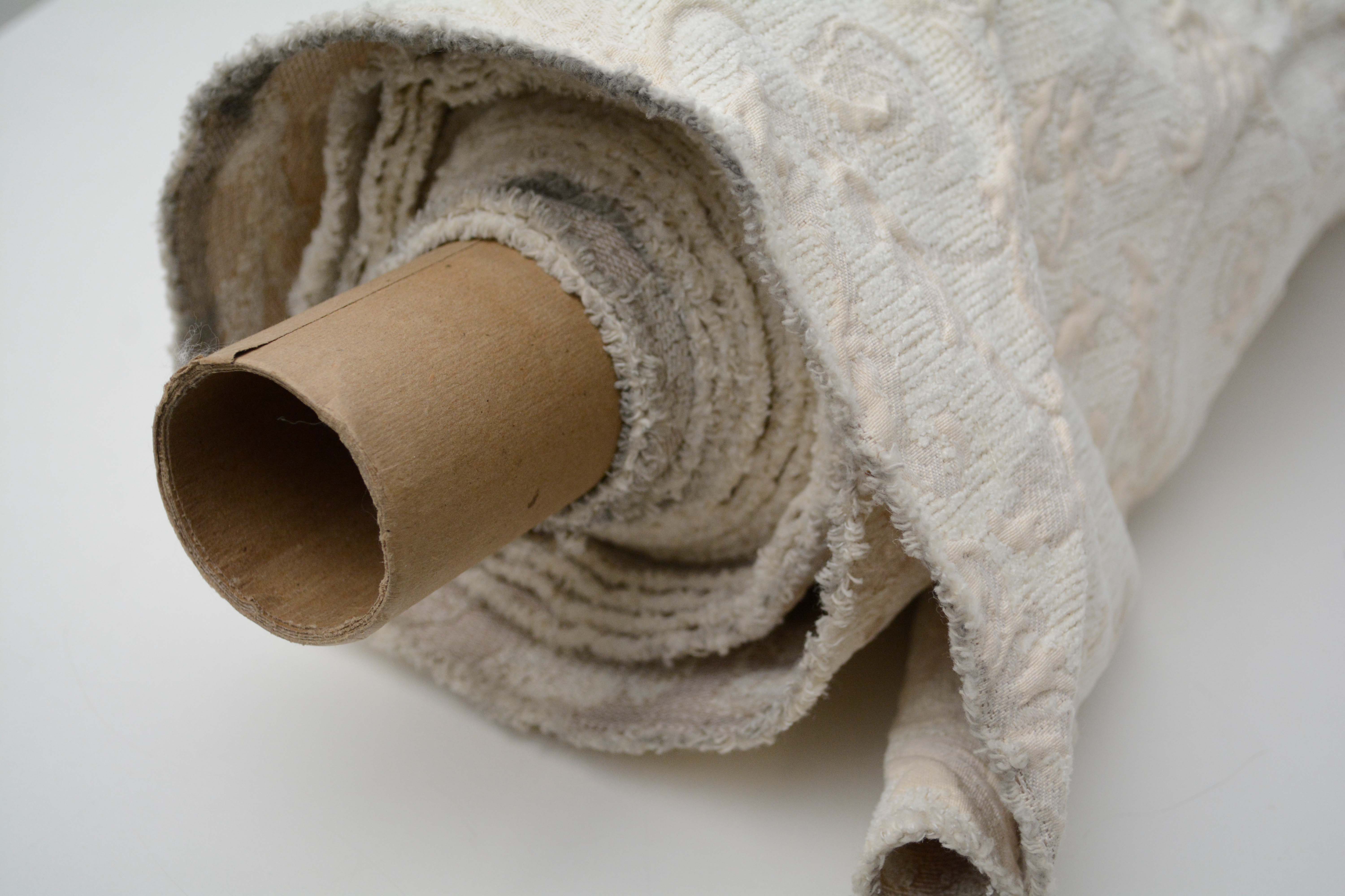 Pink and Grey Upholstery Fabric Bolts