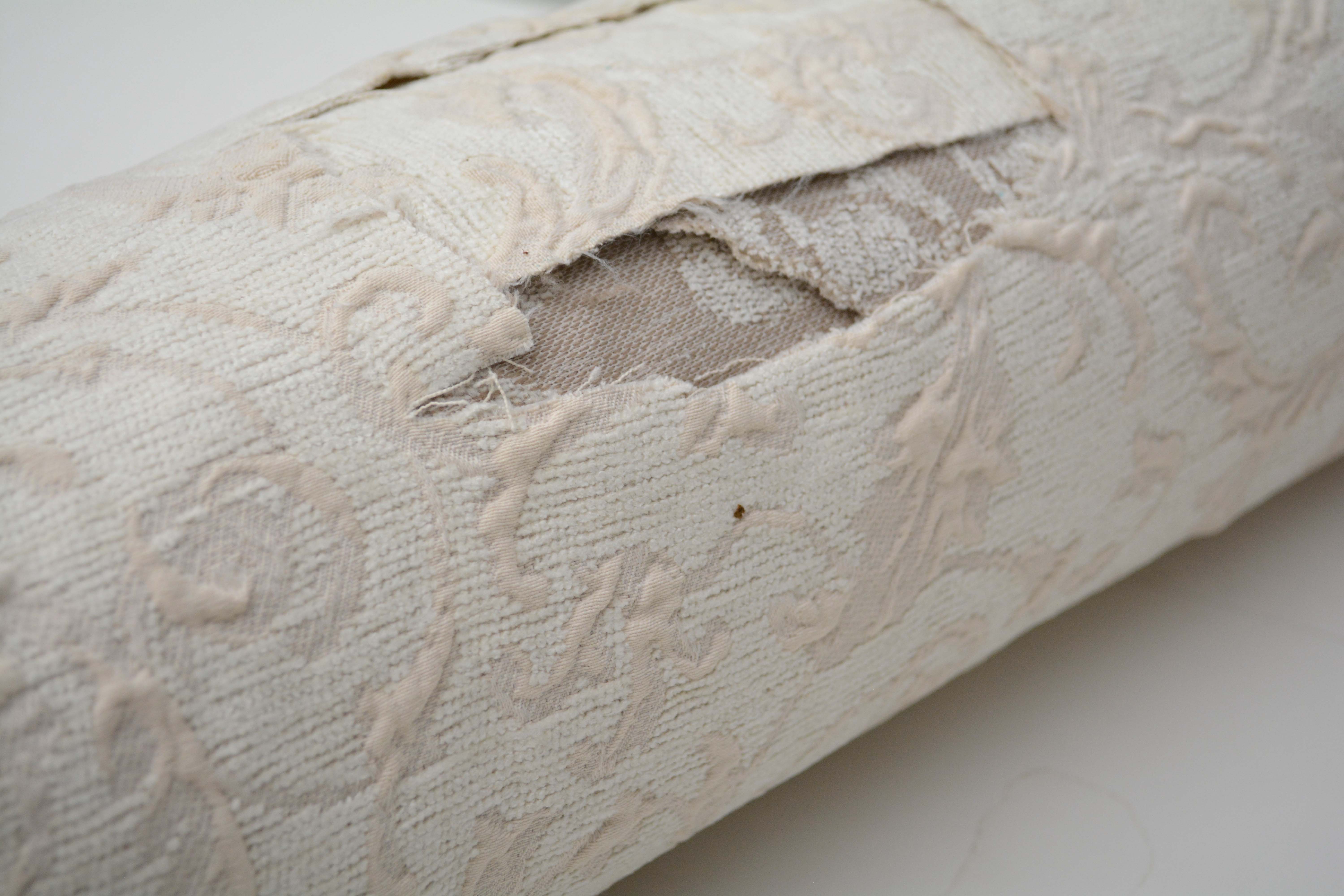 Pink and Grey Upholstery Fabric Bolts