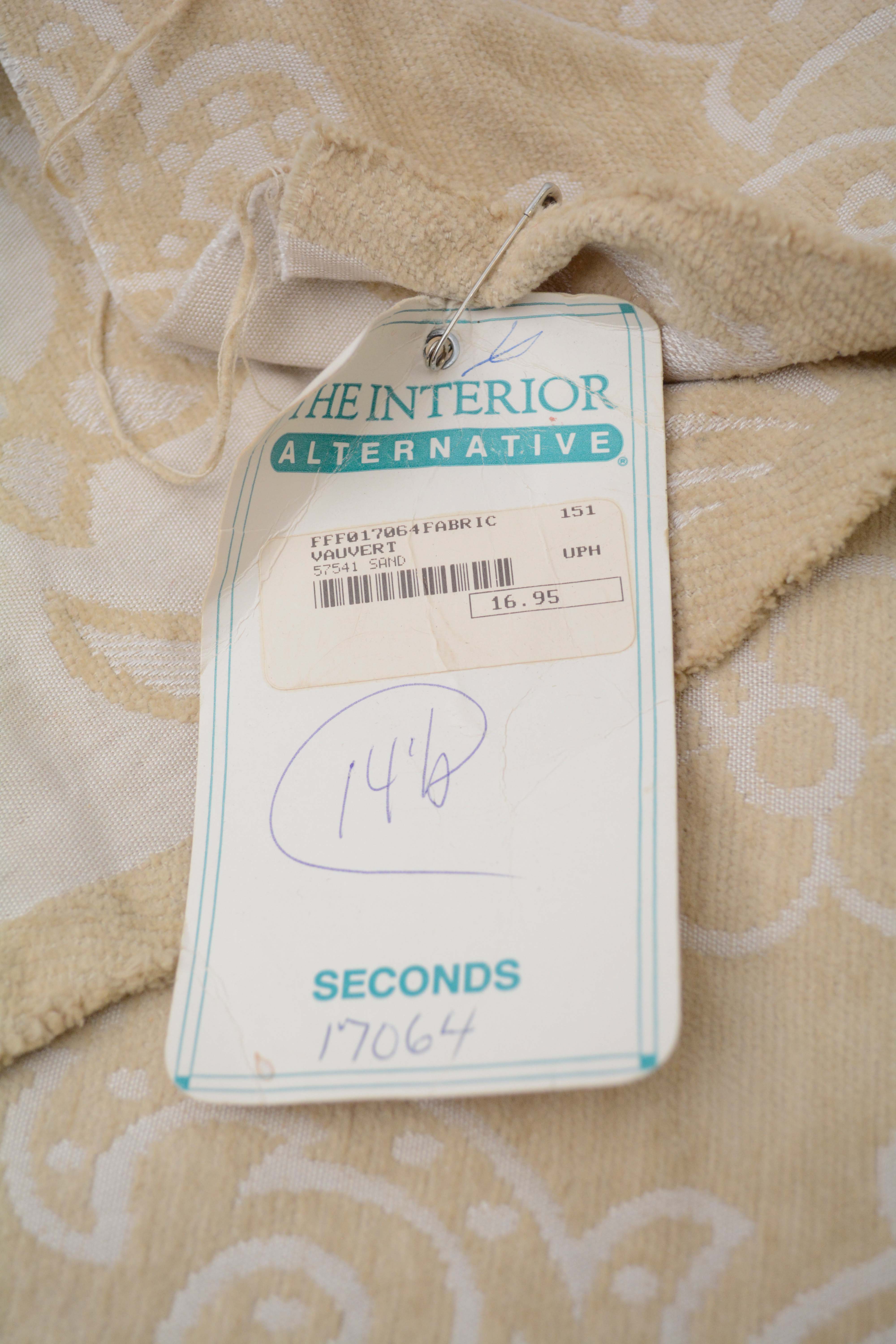 Pink and Grey Upholstery Fabric Bolts