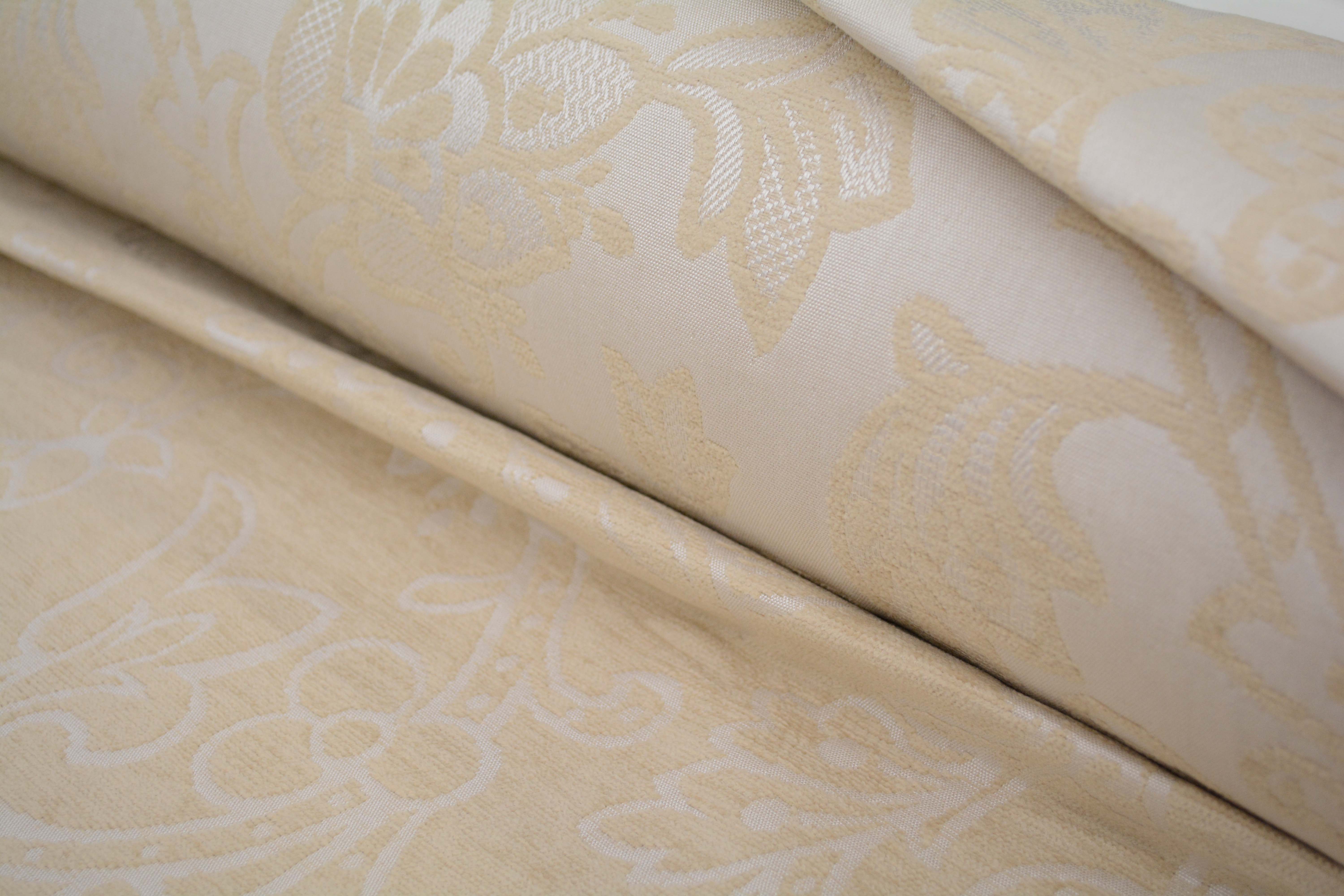 Pink and Grey Upholstery Fabric Bolts