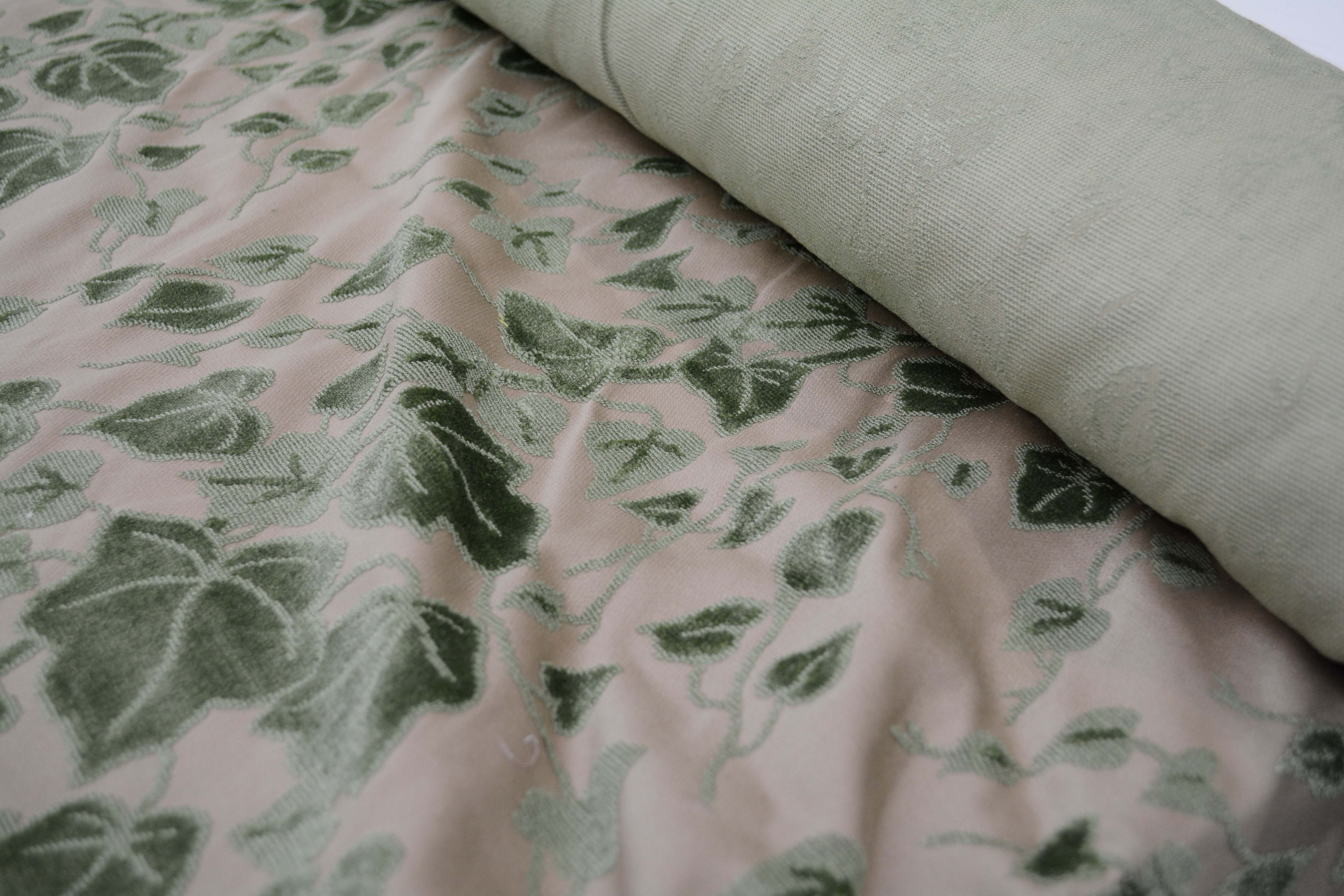 Green Upholstery Fabric Bolts