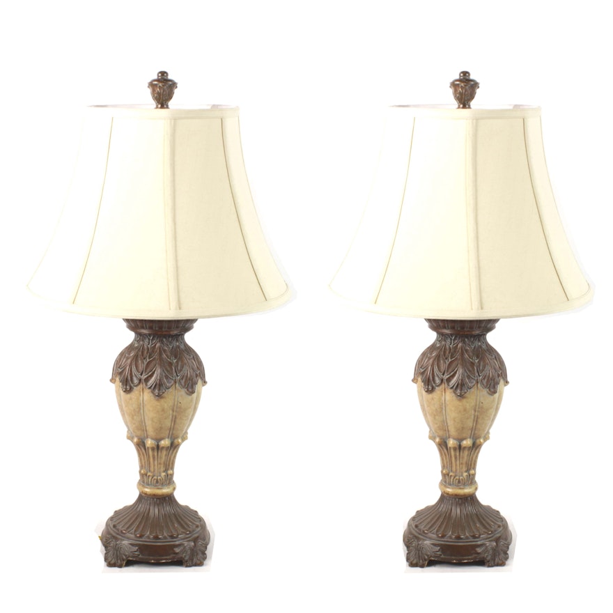 Acanthus Leaf Table Lamps