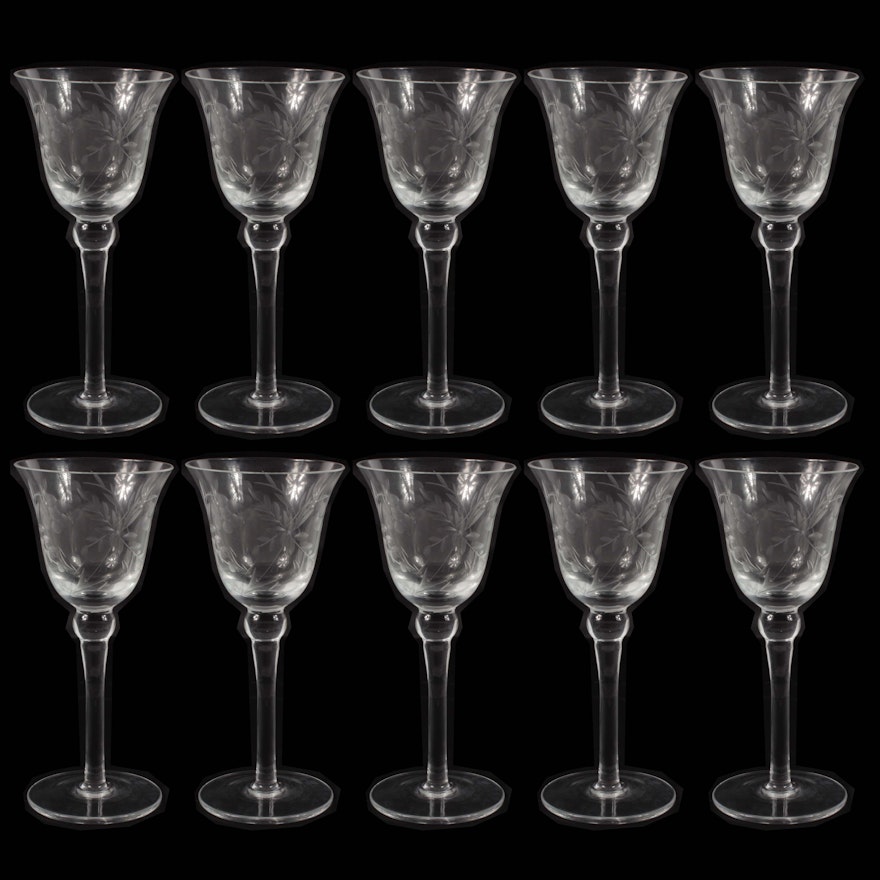 Colony "Danube" Cordial Glasses