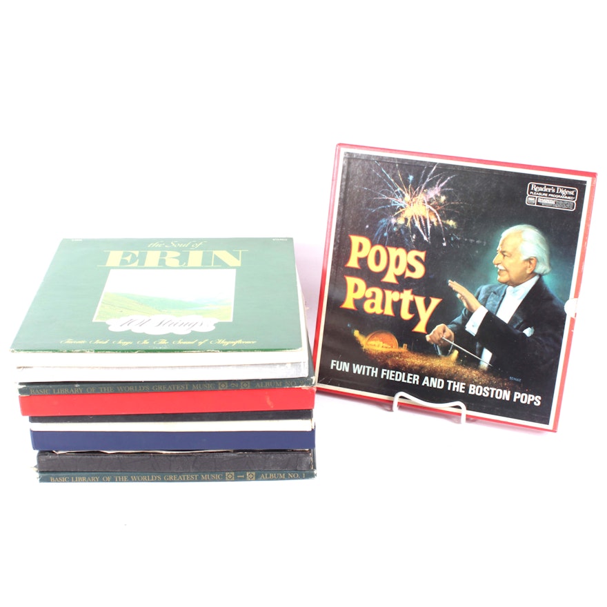 Vintage Classical Music Box Set Records