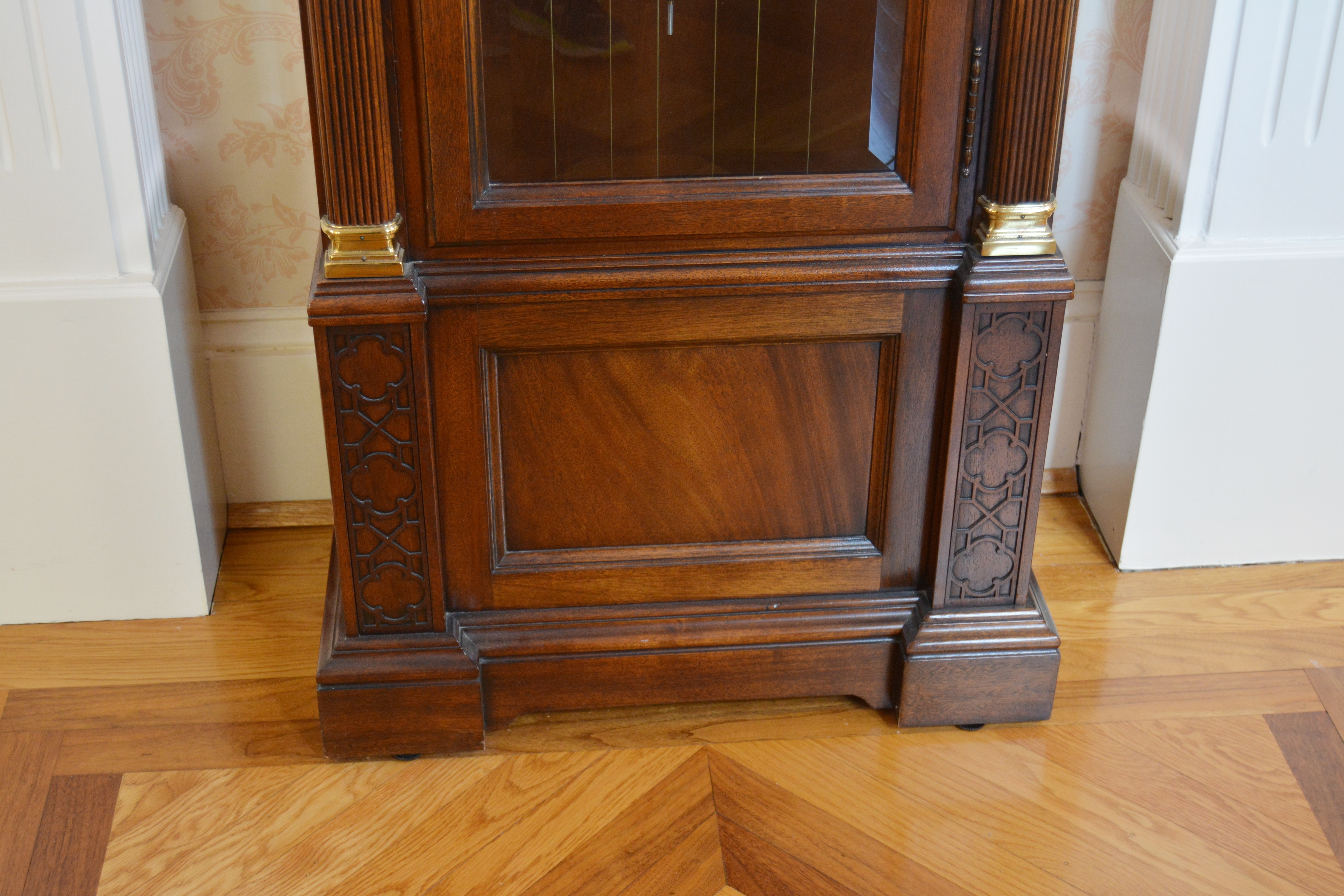 Chippendale Style Howard Miller Longcase Clock