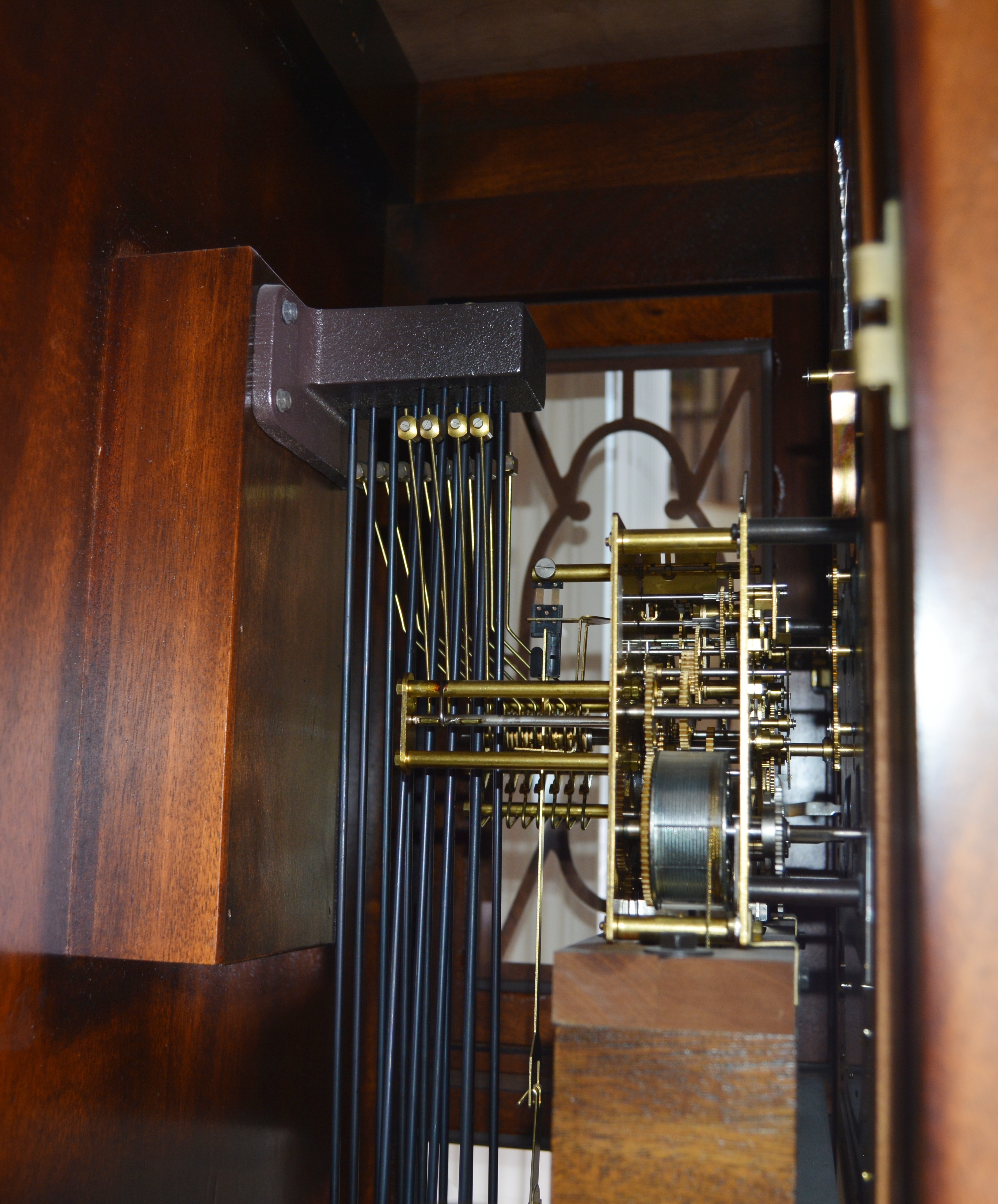 Chippendale Style Howard Miller Longcase Clock