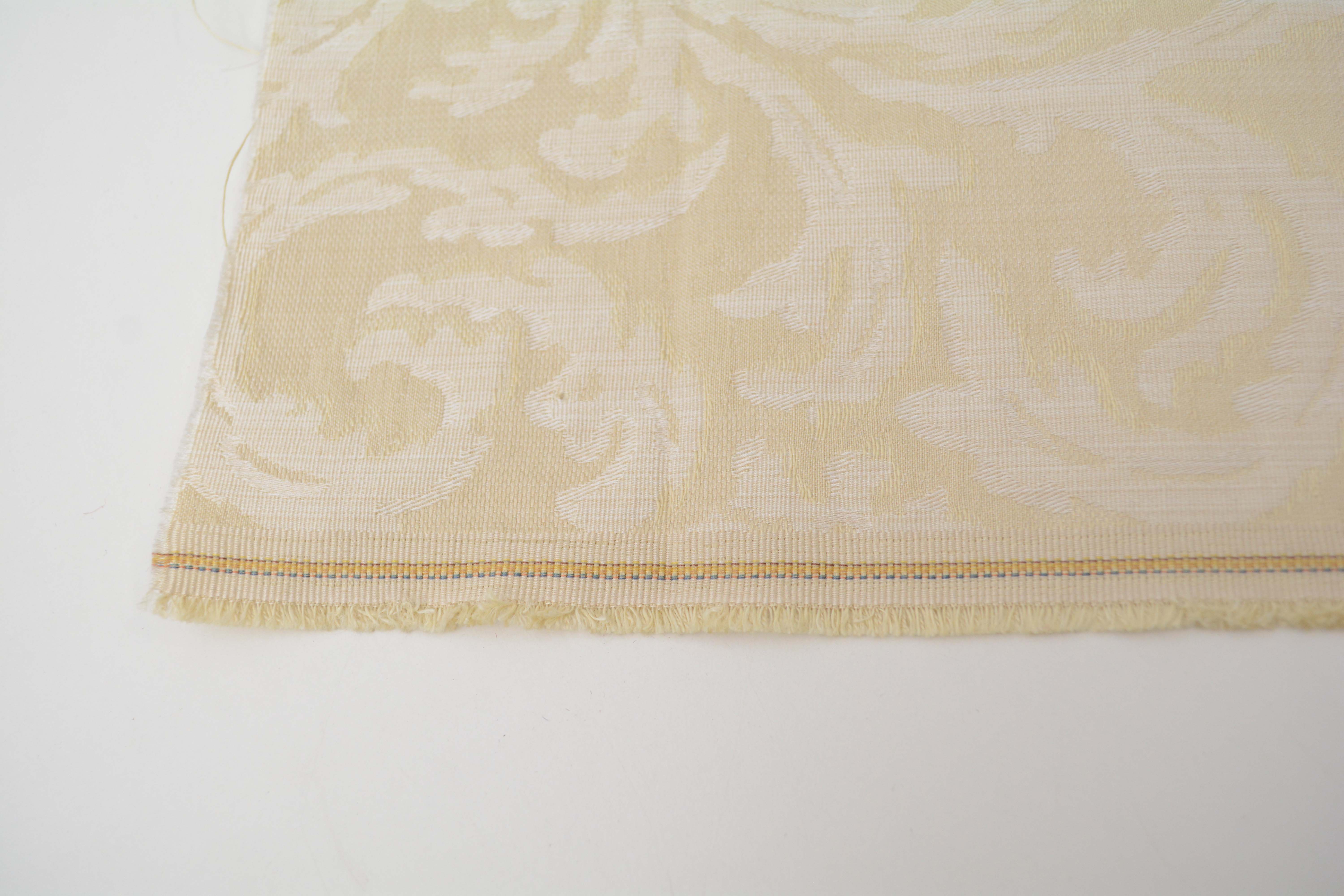 Cream Upholstery Fabric Bolts