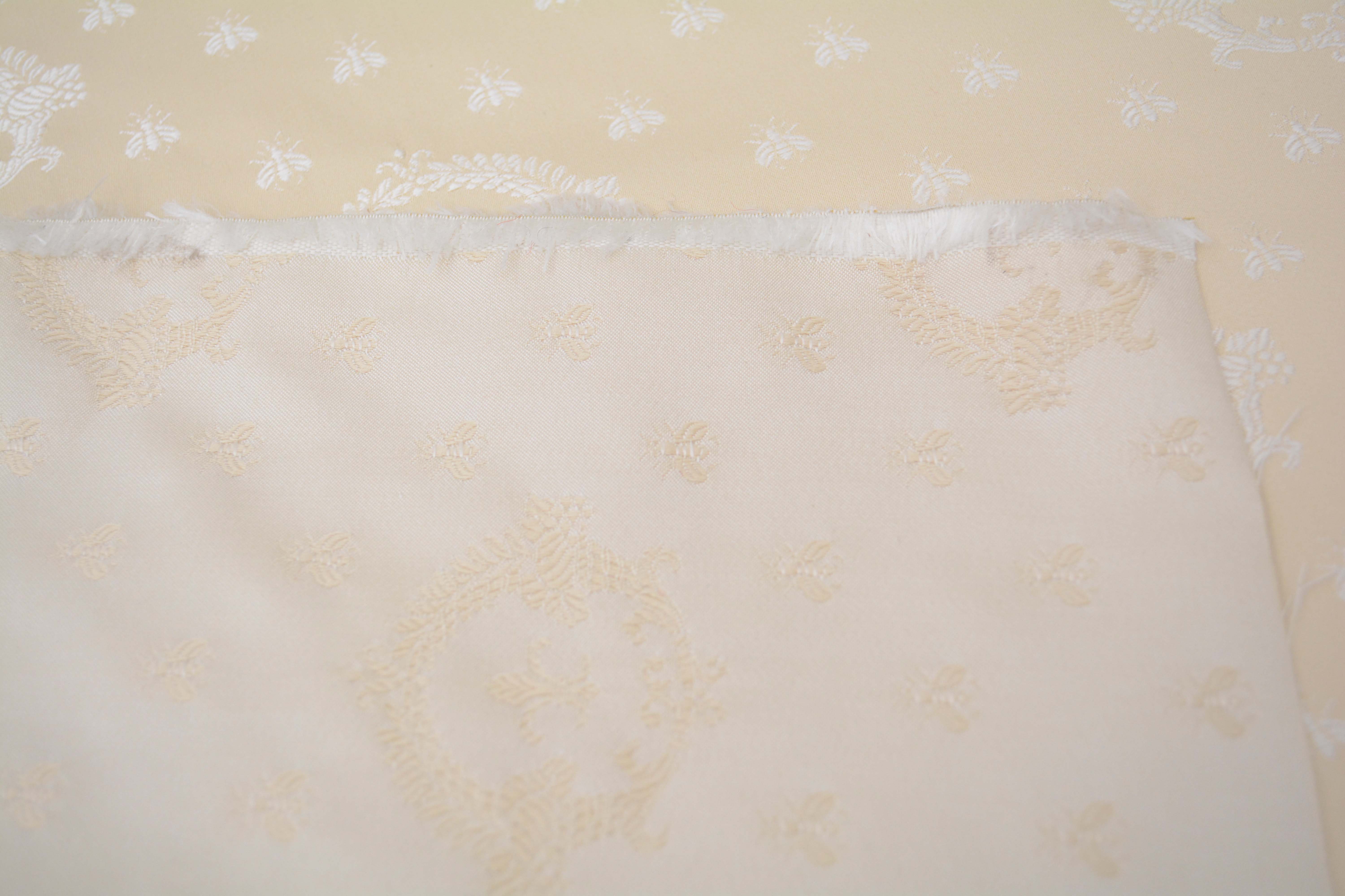 Cream Upholstery Fabric Bolts