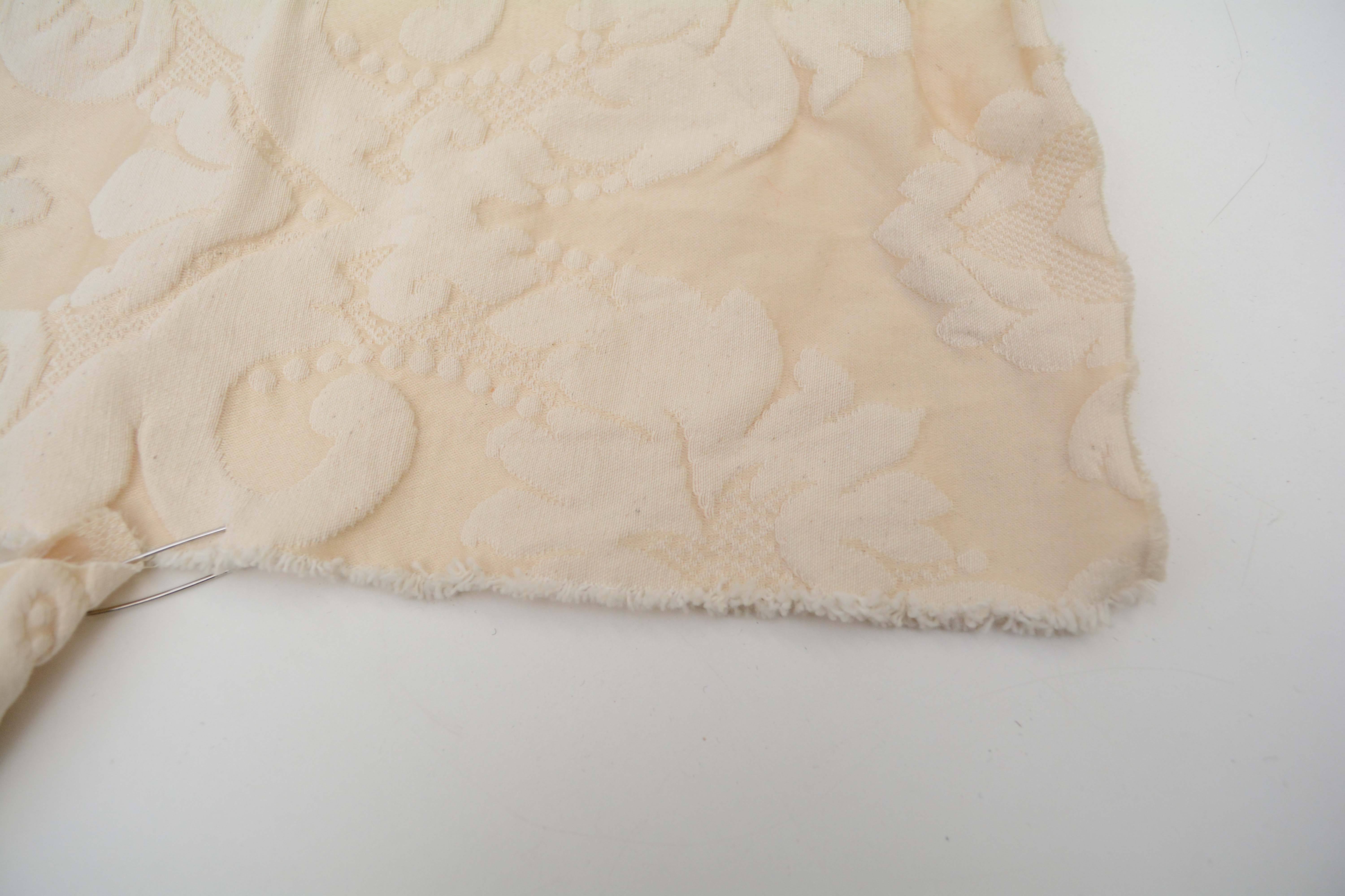 Cream Upholstery Fabric Bolts