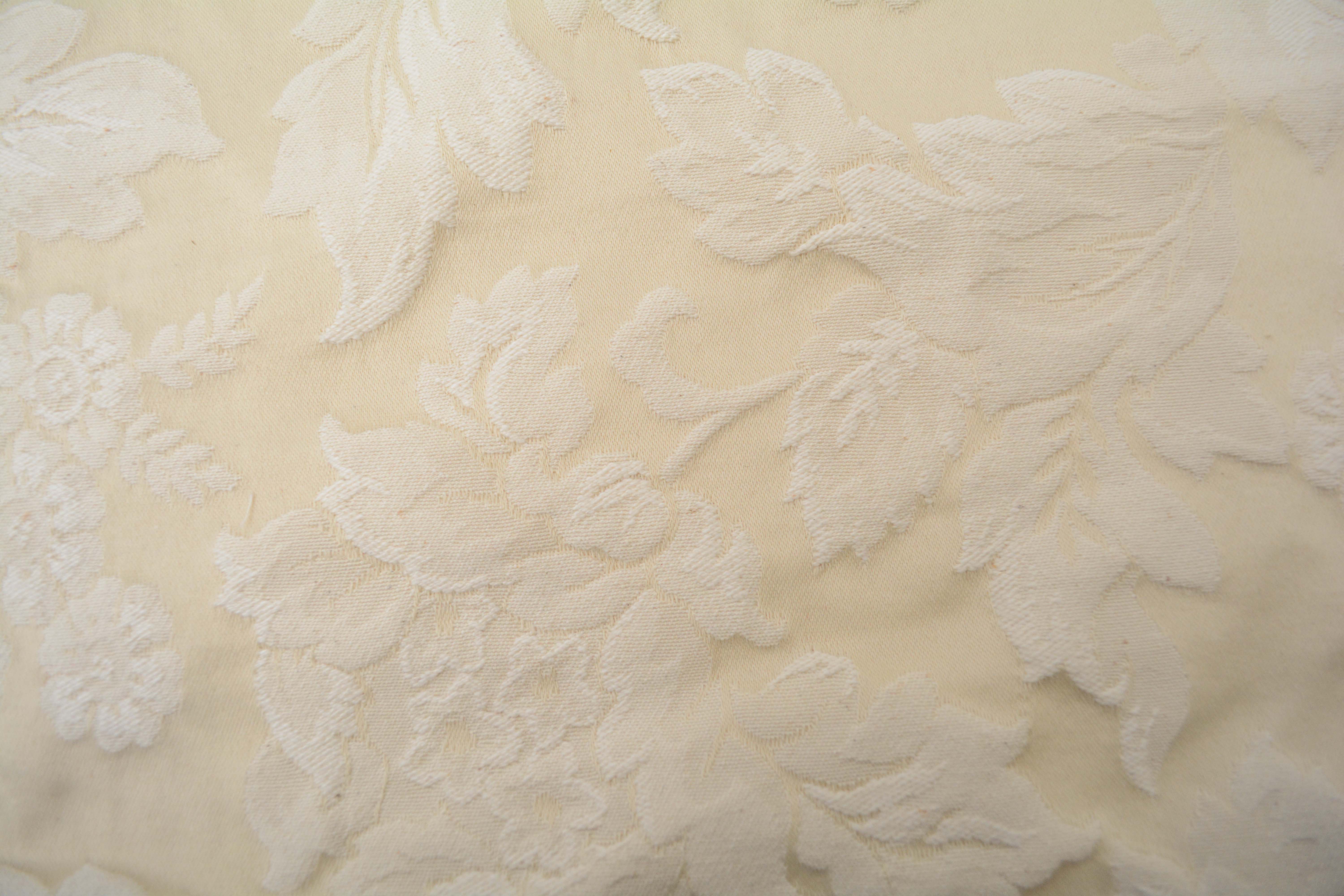 Cream Upholstery Fabric Bolts