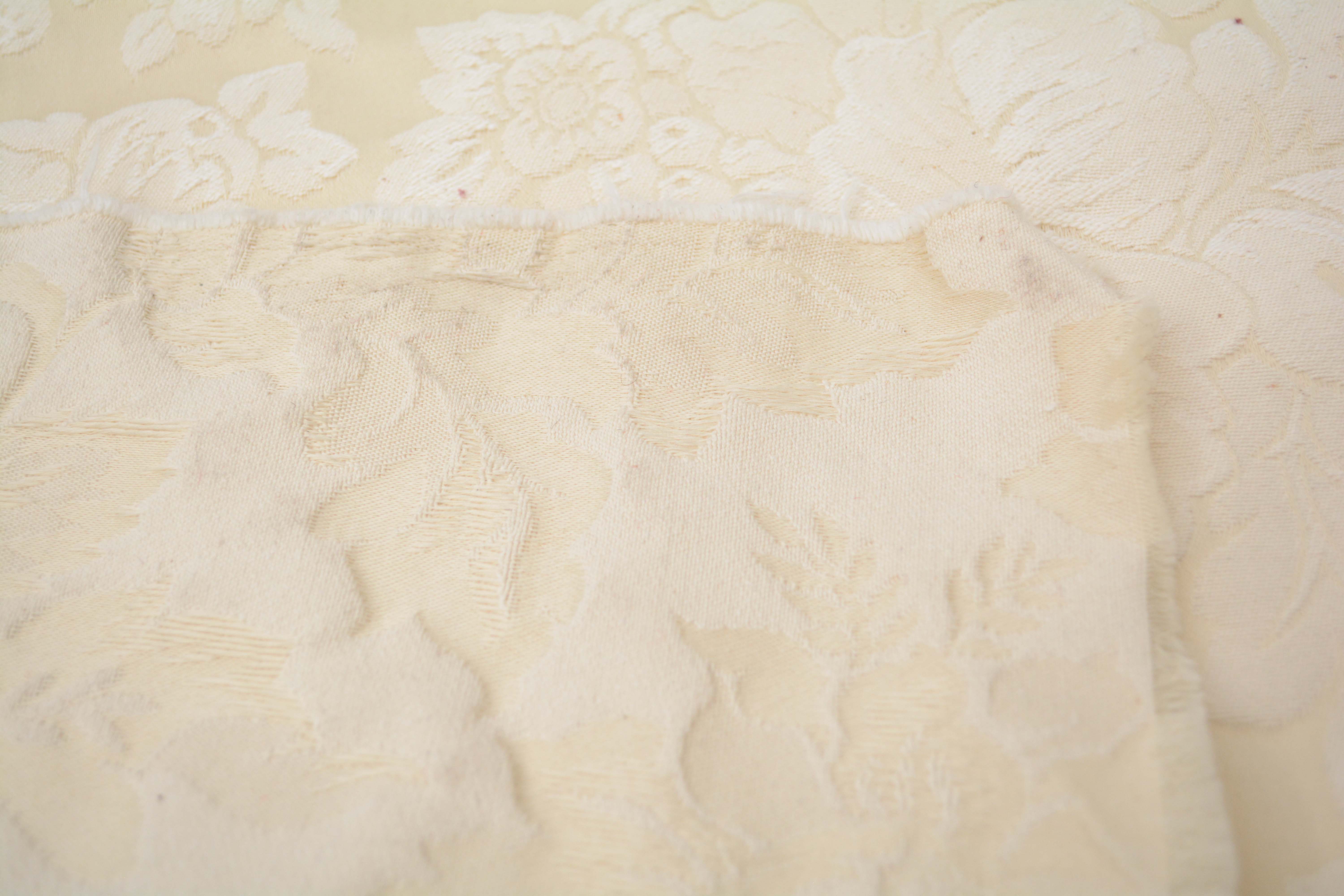 Cream Upholstery Fabric Bolts