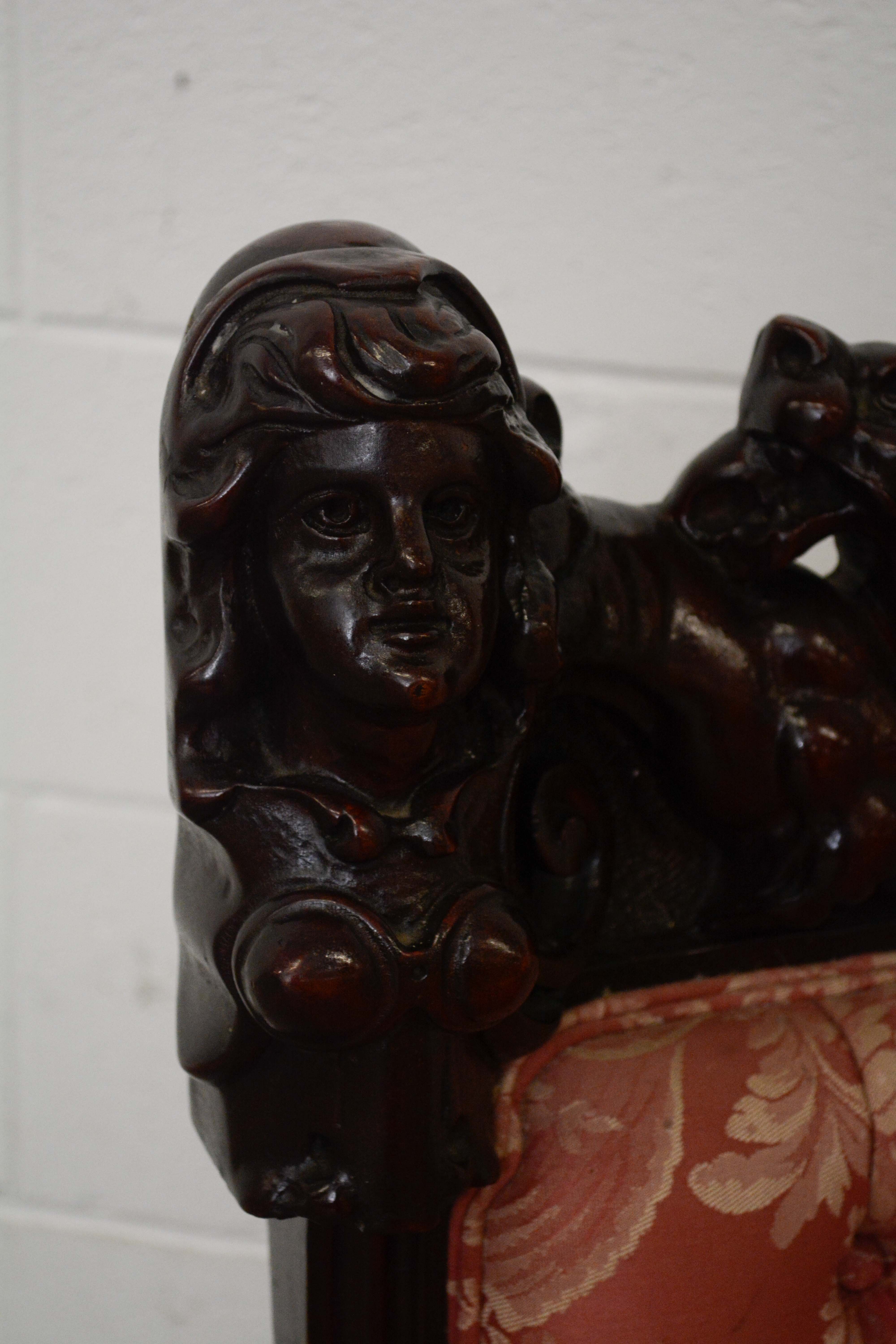 S. Karpen & Bros. Three Piece Renaissance Revival Mahogany Parlor Set