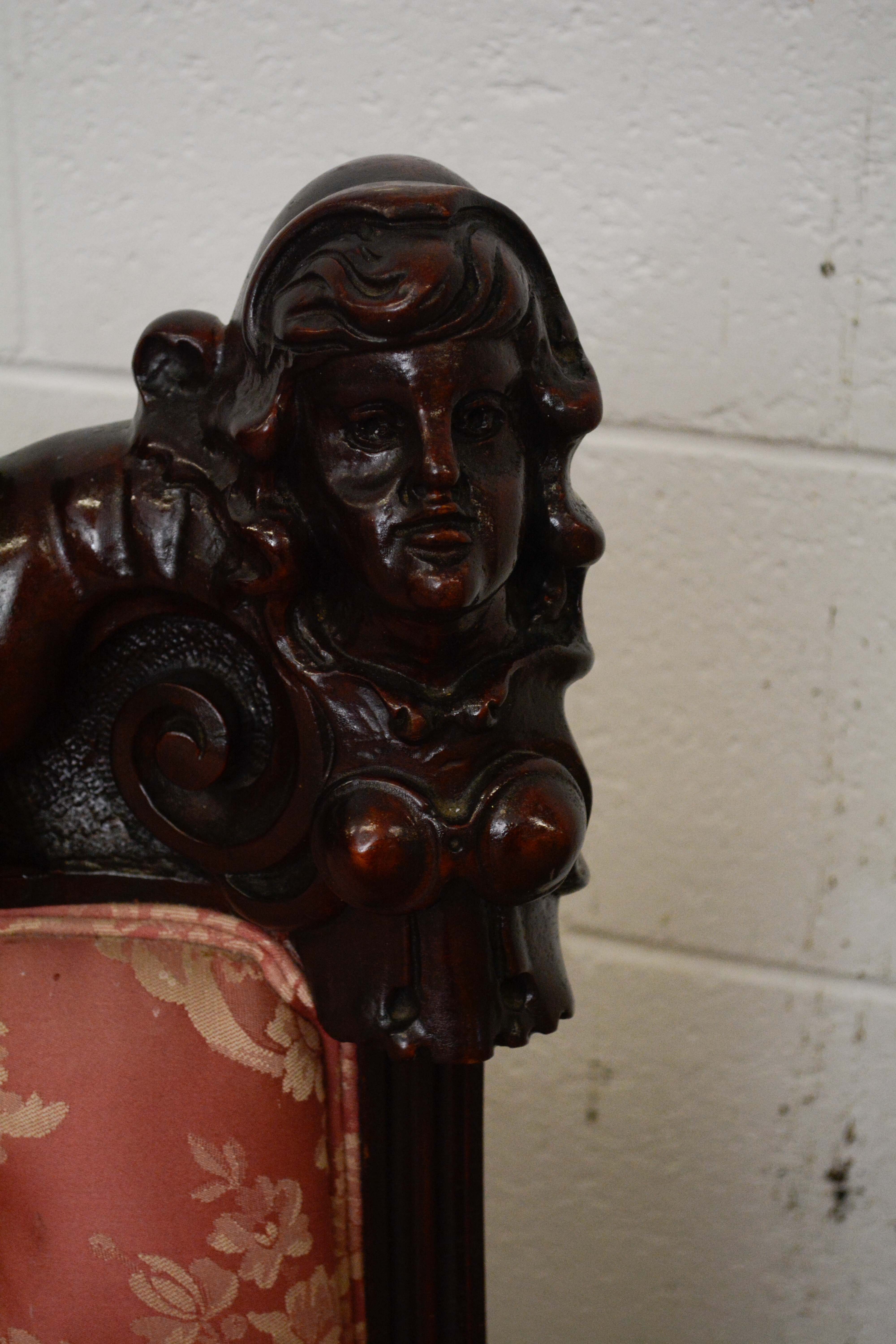 S. Karpen & Bros. Three Piece Renaissance Revival Mahogany Parlor Set