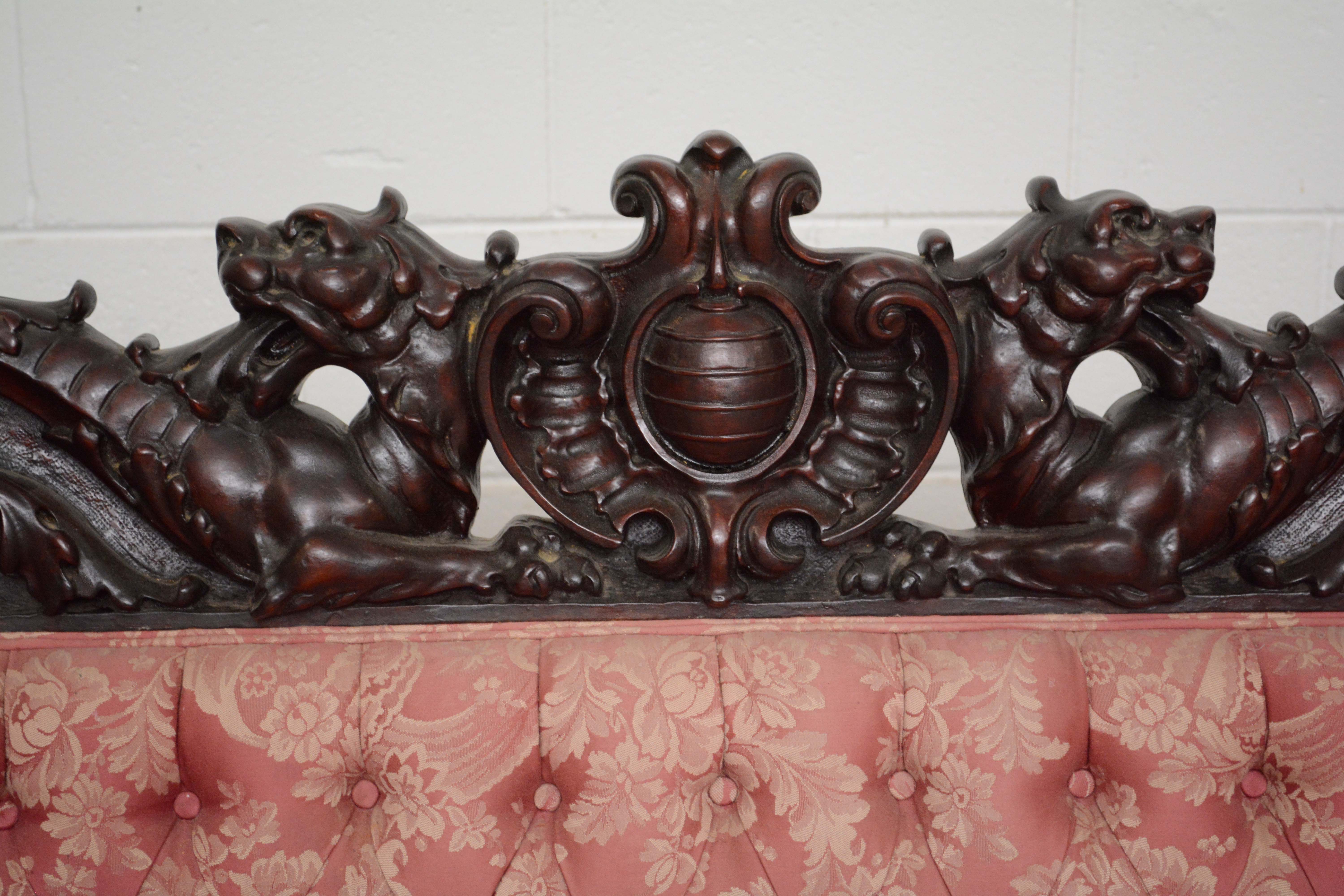 S. Karpen & Bros. Three Piece Renaissance Revival Mahogany Parlor Set