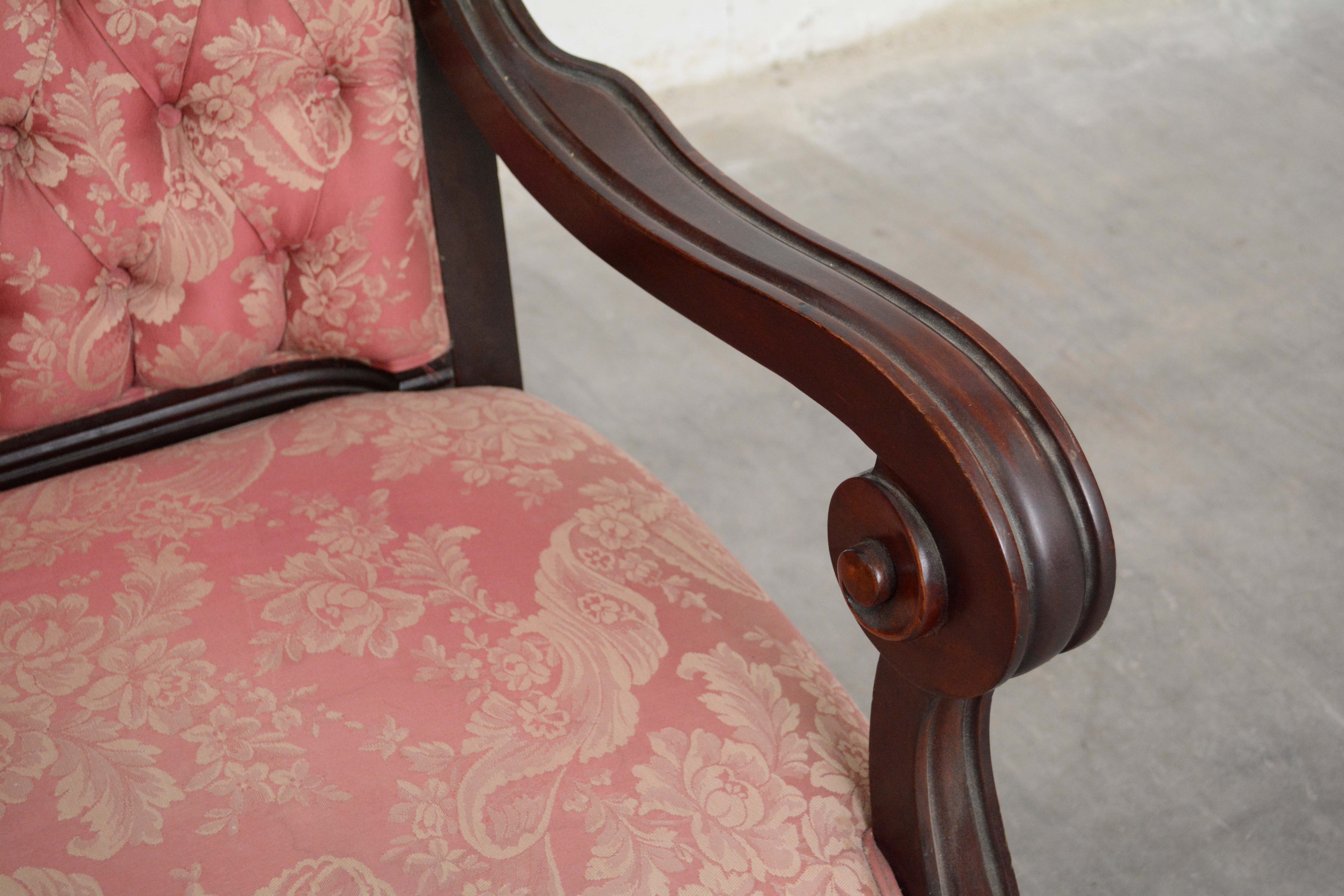 S. Karpen & Bros. Three Piece Renaissance Revival Mahogany Parlor Set