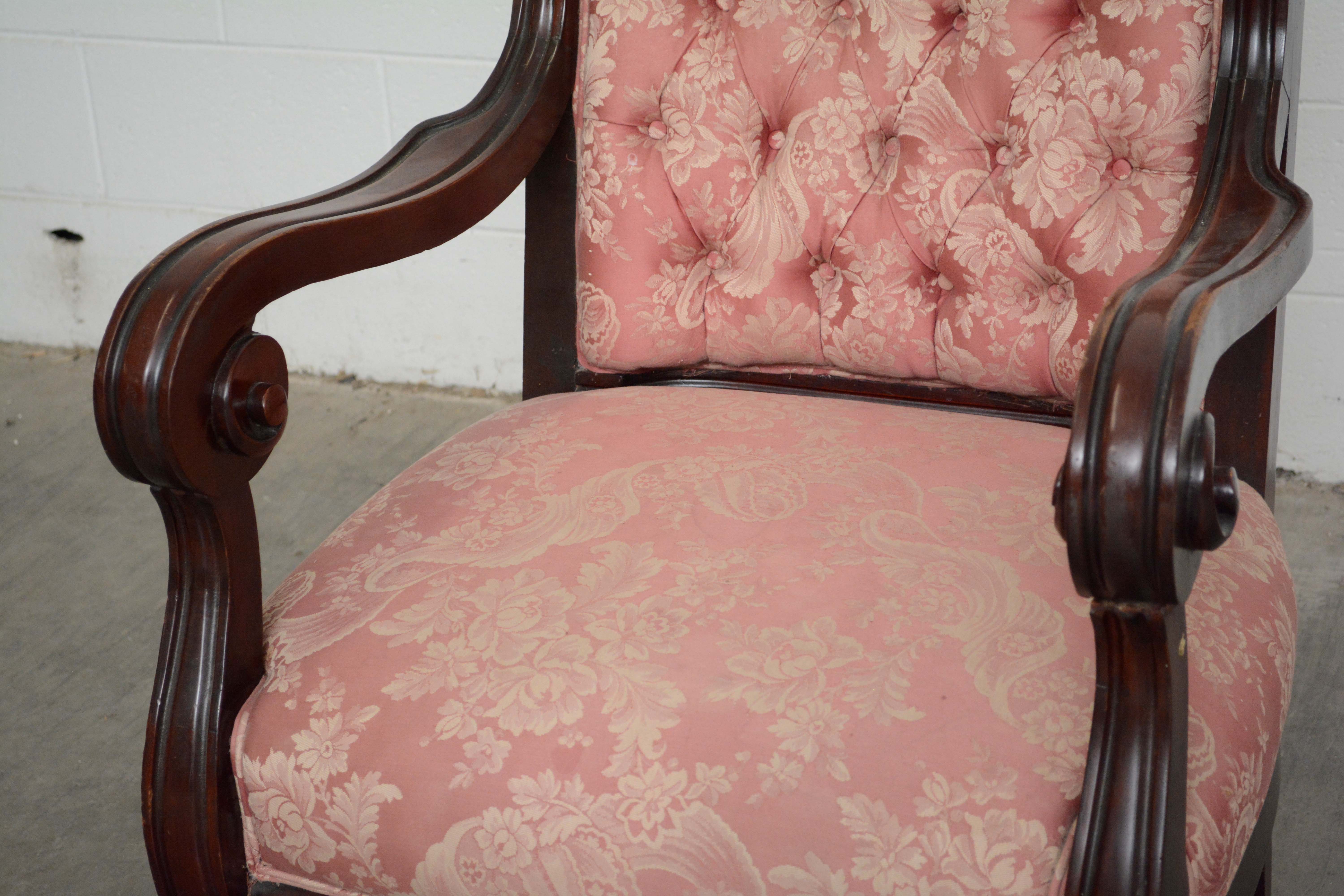 S. Karpen & Bros. Three Piece Renaissance Revival Mahogany Parlor Set