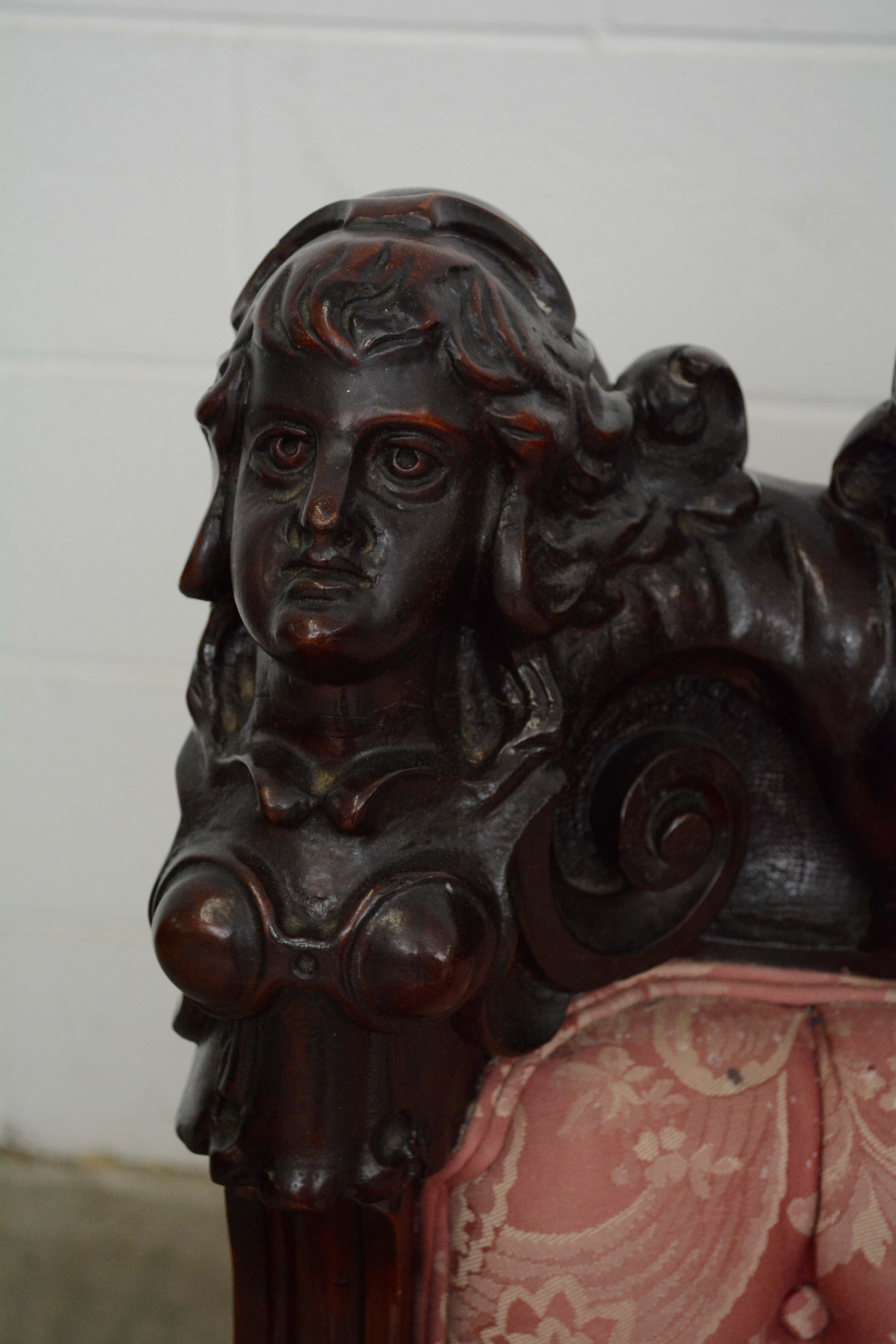 S. Karpen & Bros. Three Piece Renaissance Revival Mahogany Parlor Set