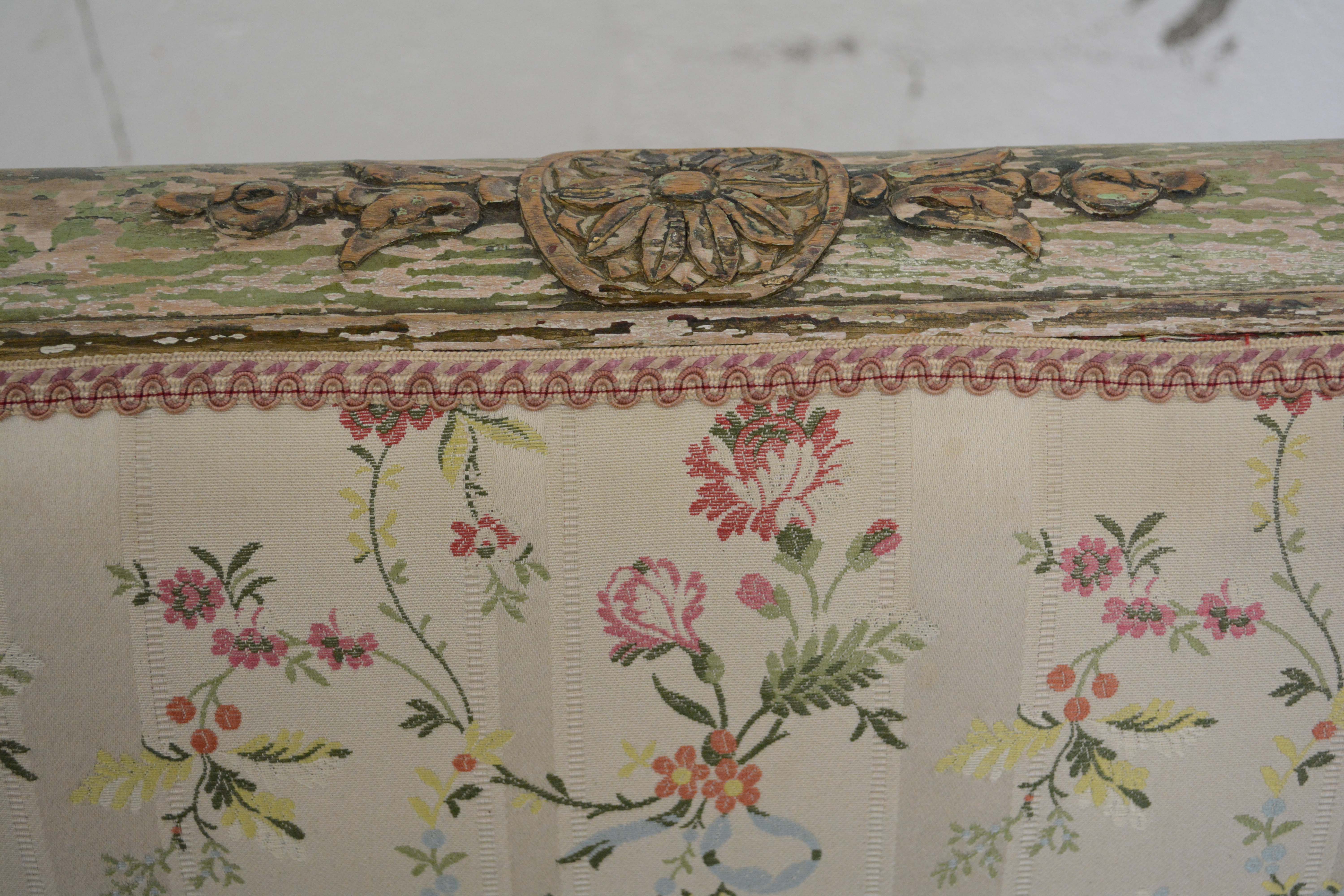 Louis XVI Style Painted Wooden Armchairs, 20th Century