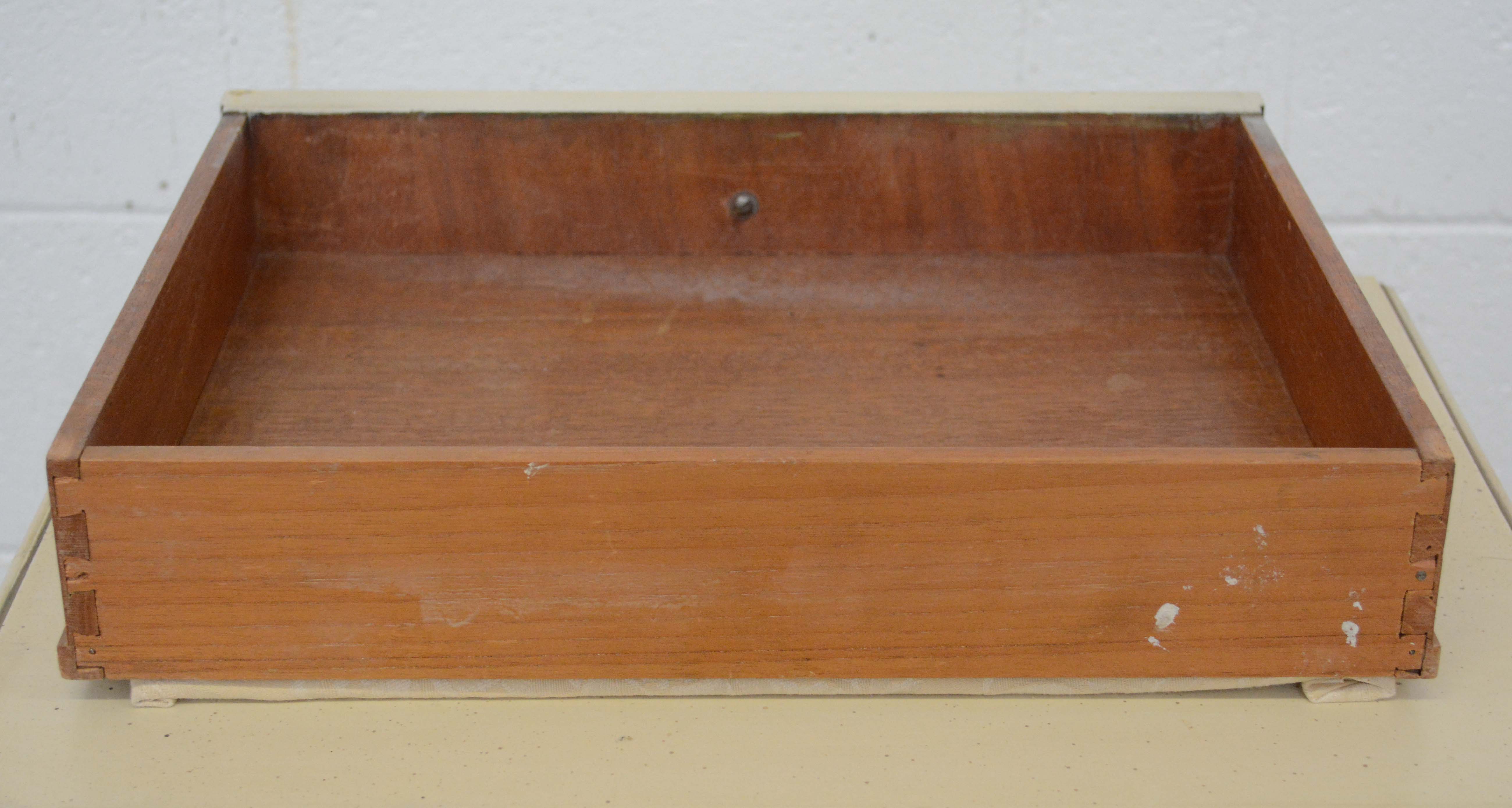 French Provincial Style Painted Wood Side Table, 20th Century