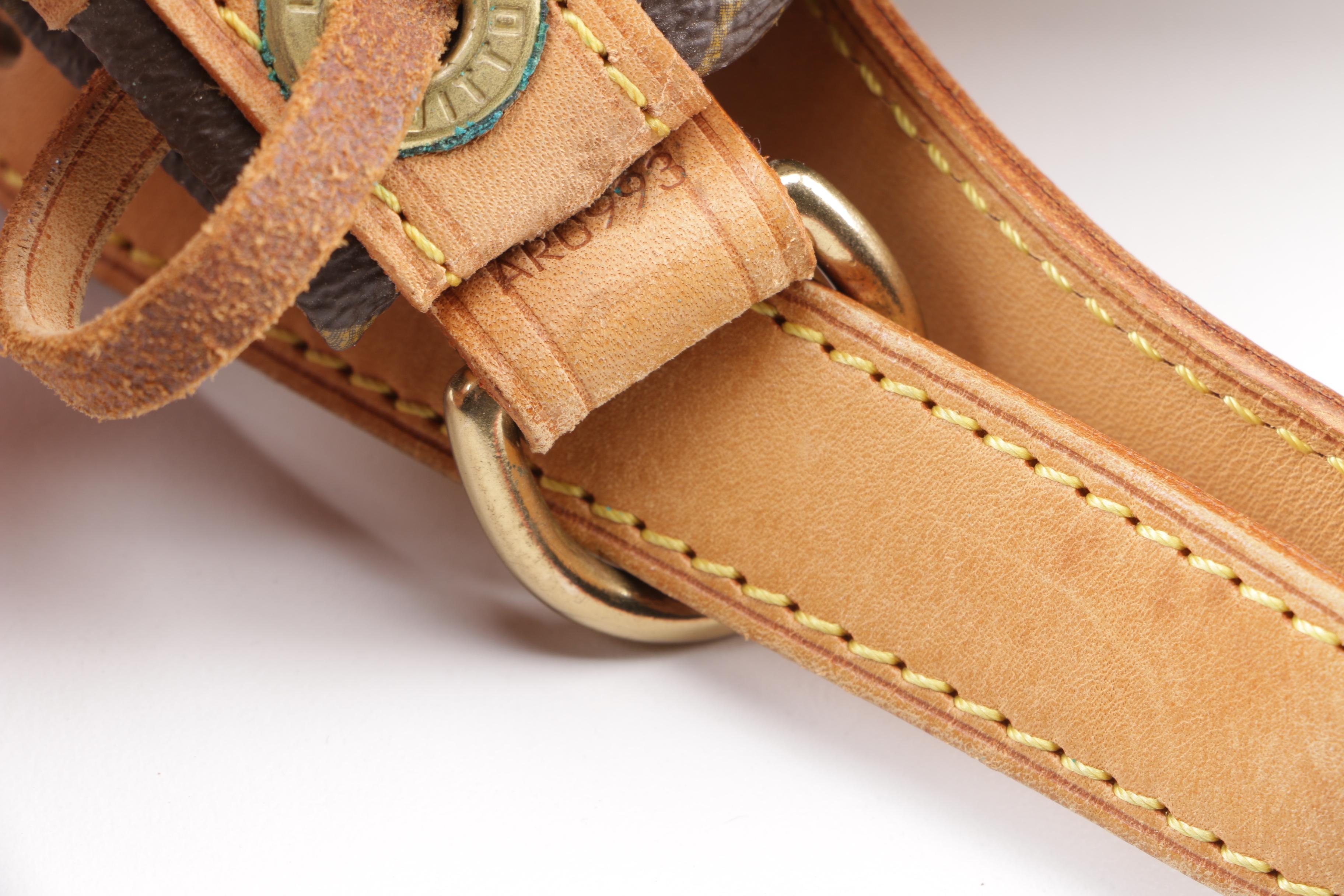 1993 Vintage Louis Vuitton Paris Monogram Canvas Noe Bucket Bag